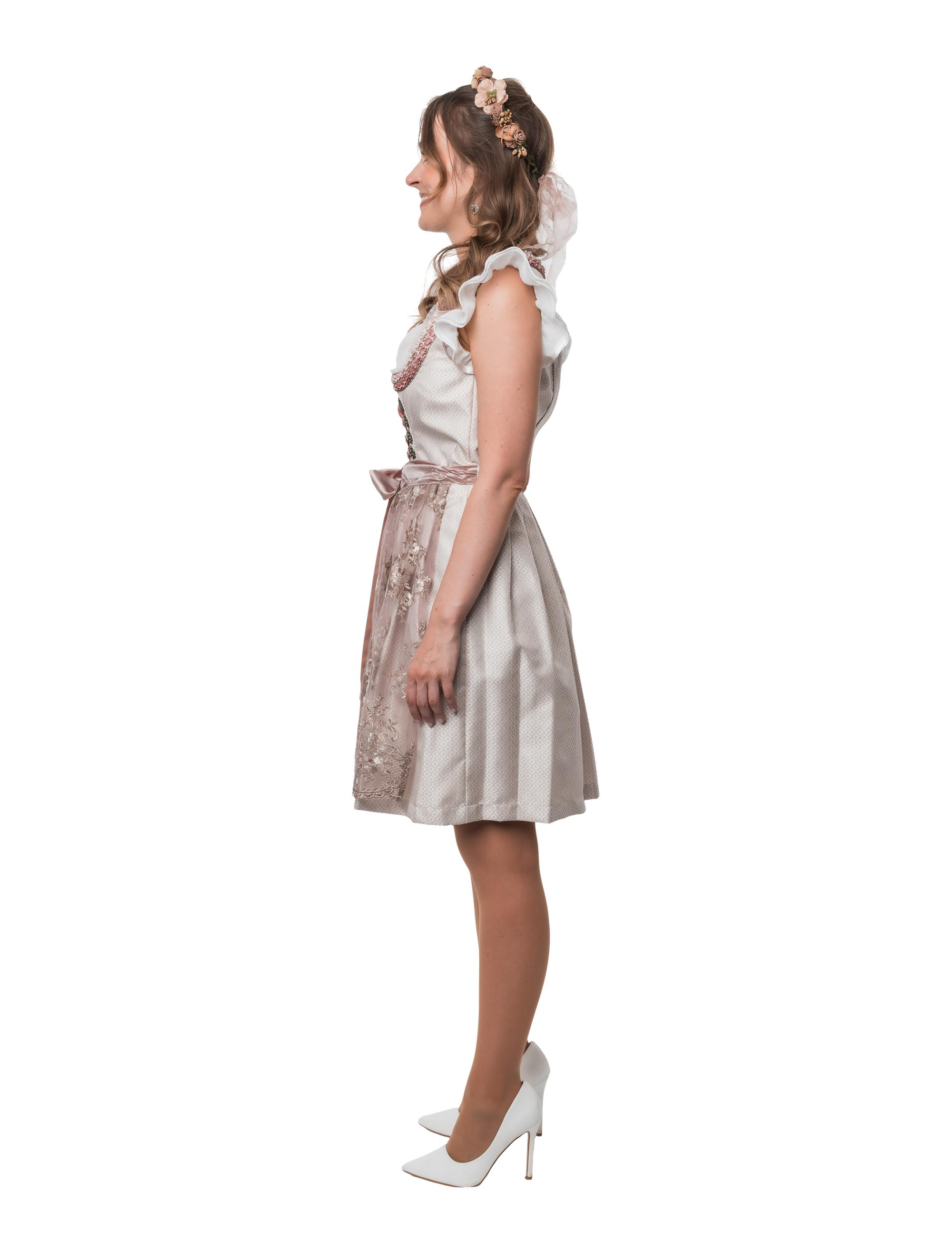 Dirndl Finette Damen beige 42