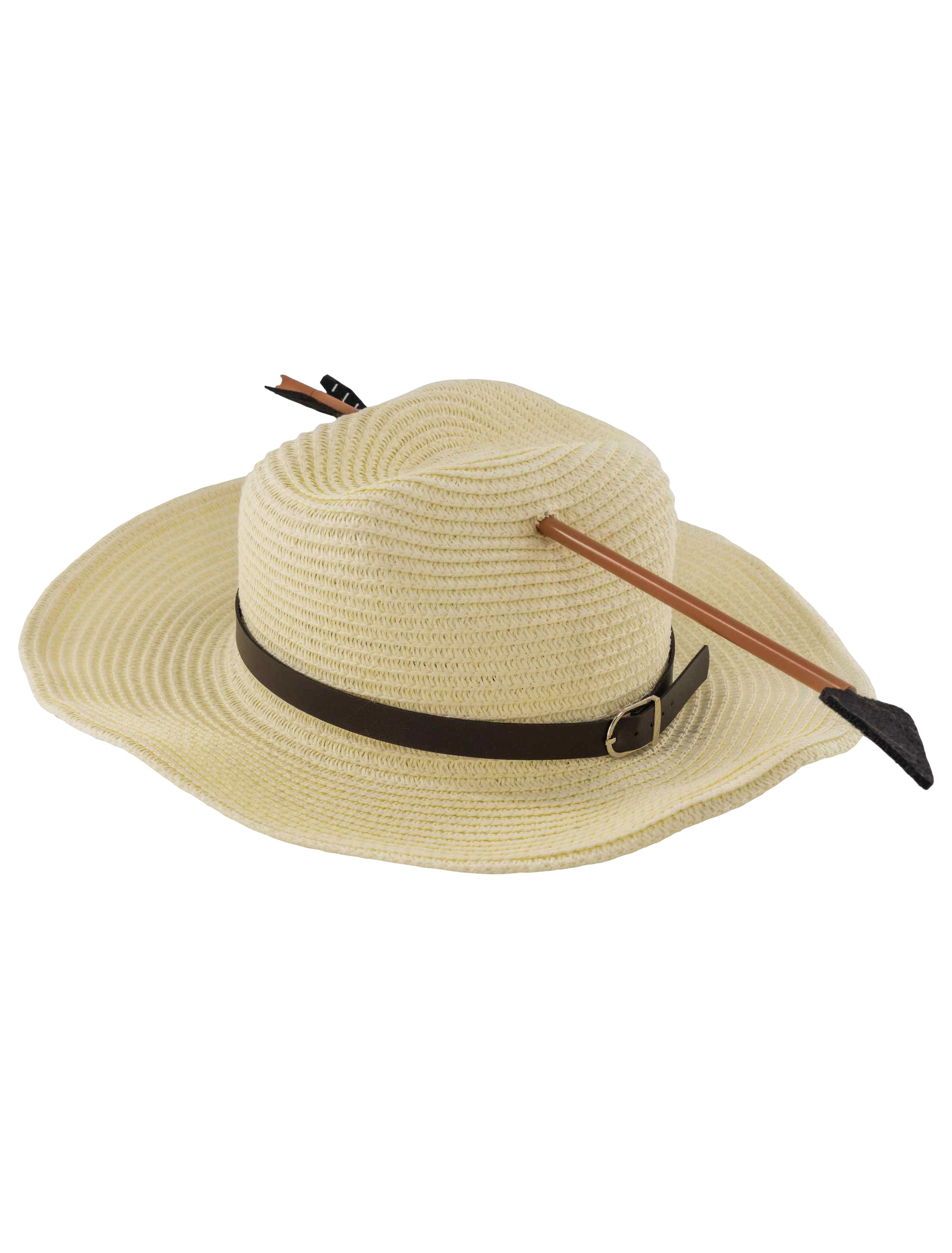 Hut mit Pfeil beige one size