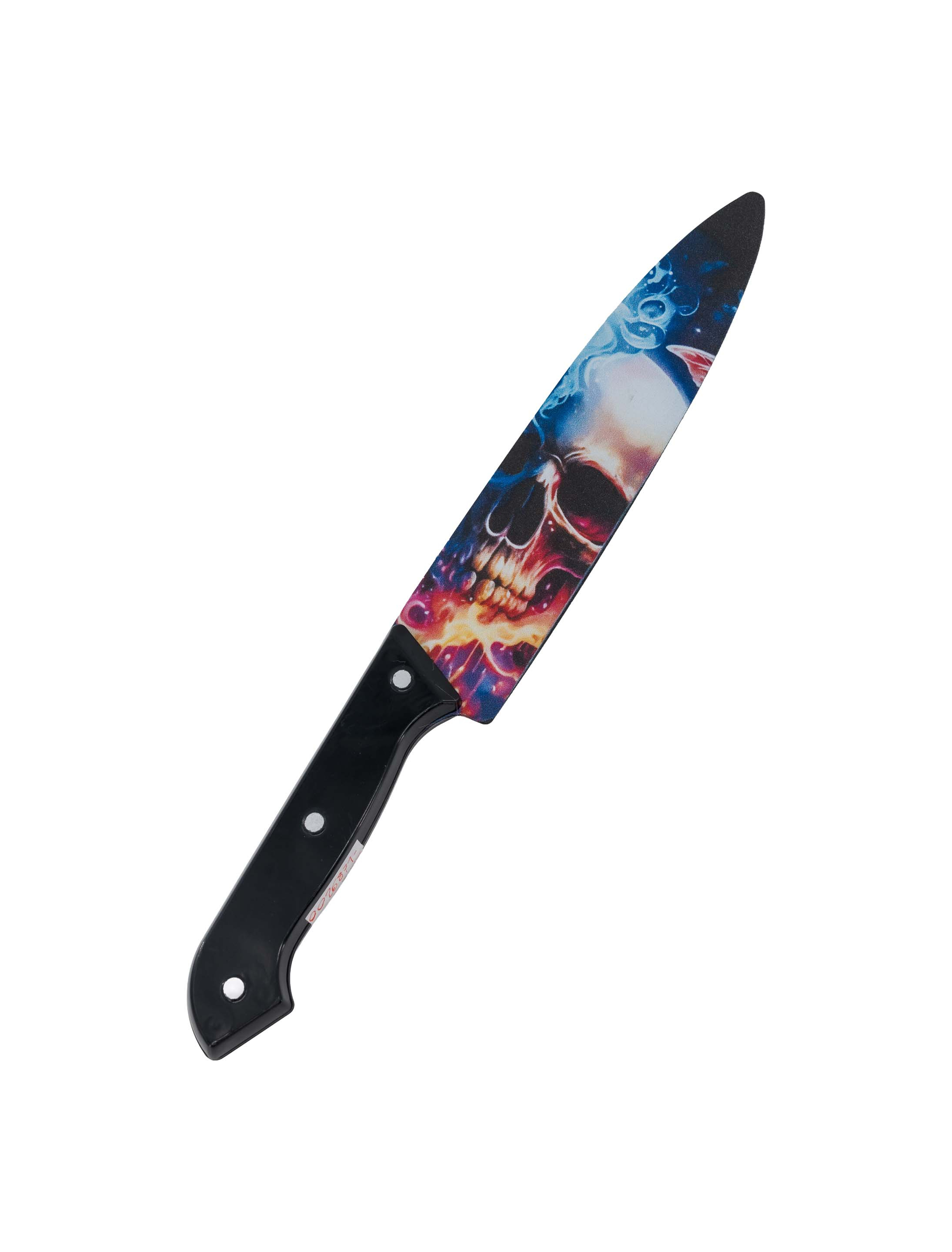 Messer Totenkopf bunt