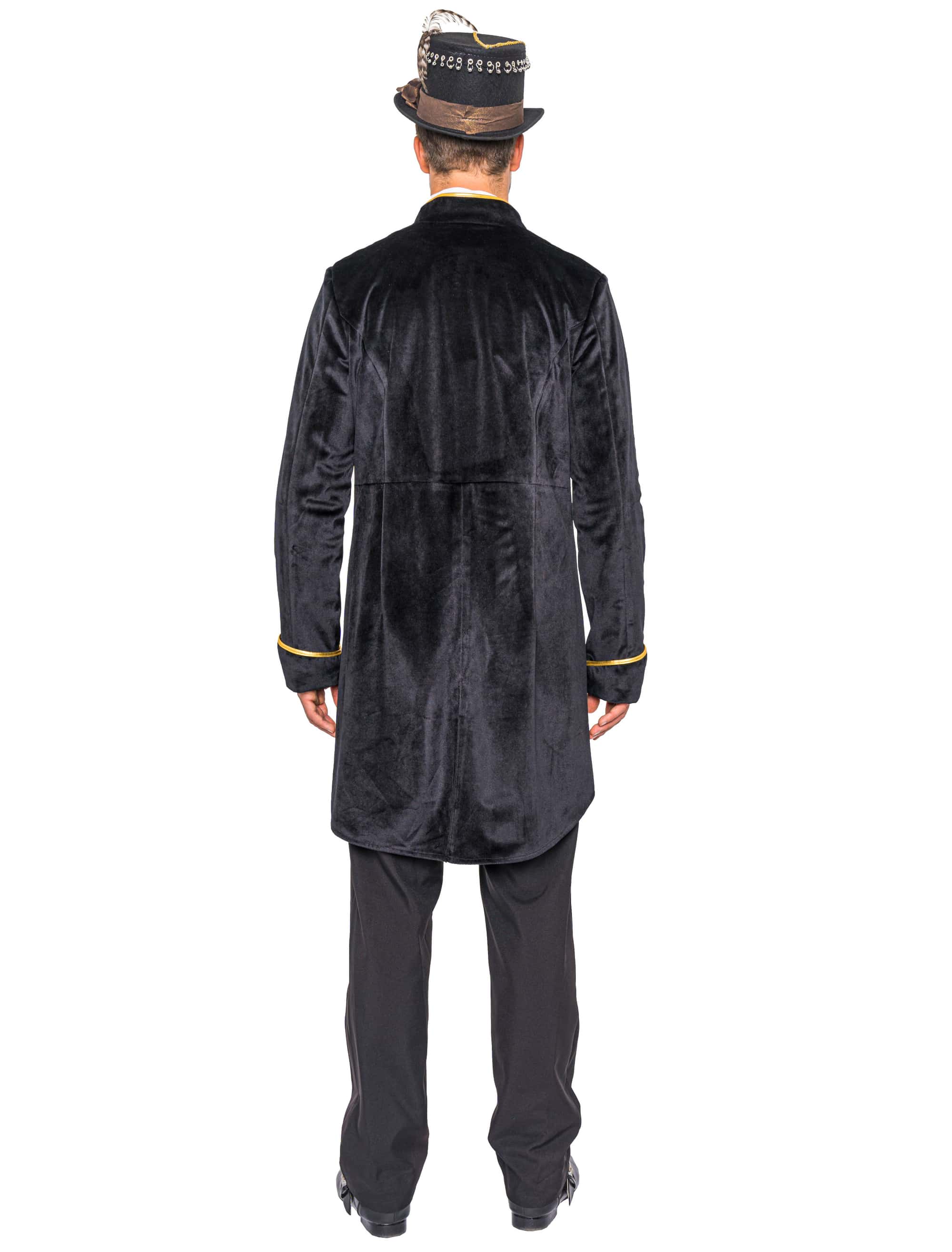 Jacke Steampunk Herren schwarz S