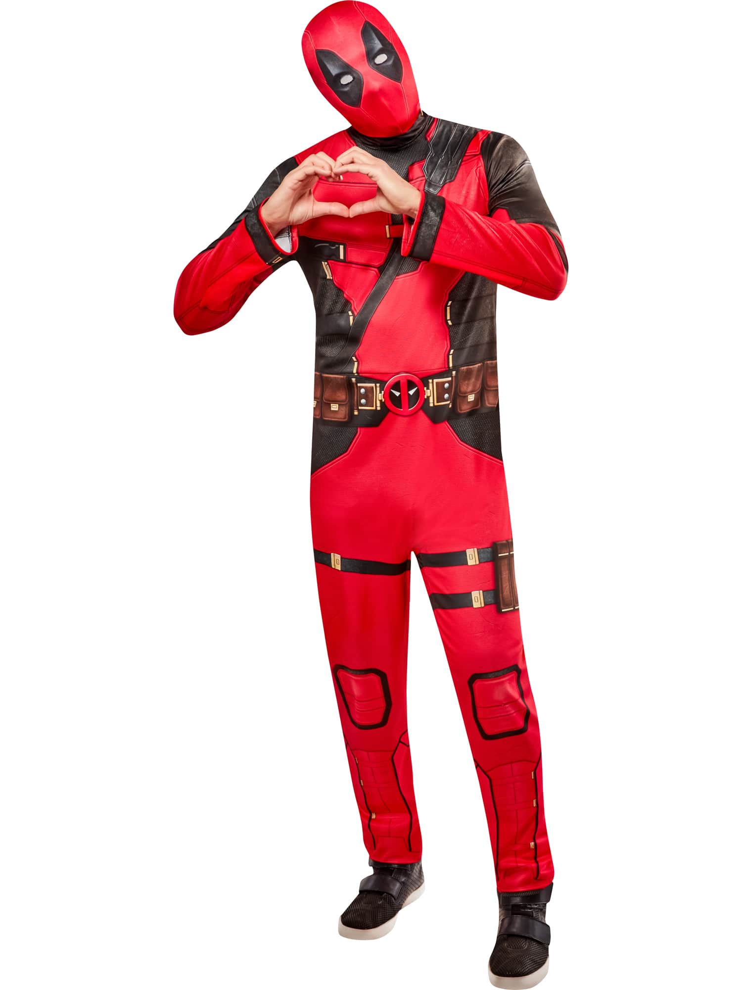 Deadpool 2-tlg. Herren rot/schwarz M