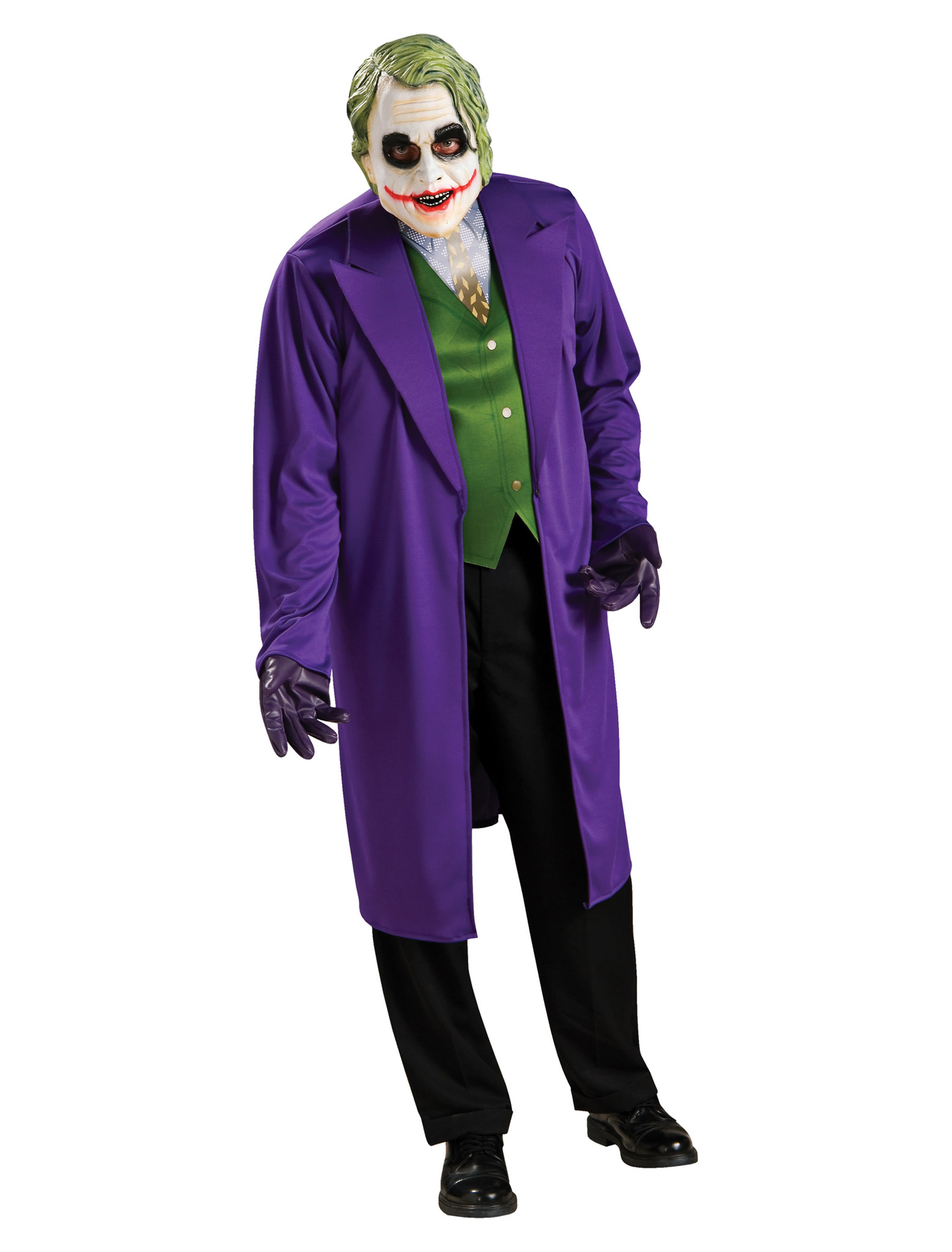 Kostüm The Joker 2-tlg. lila/grün XL