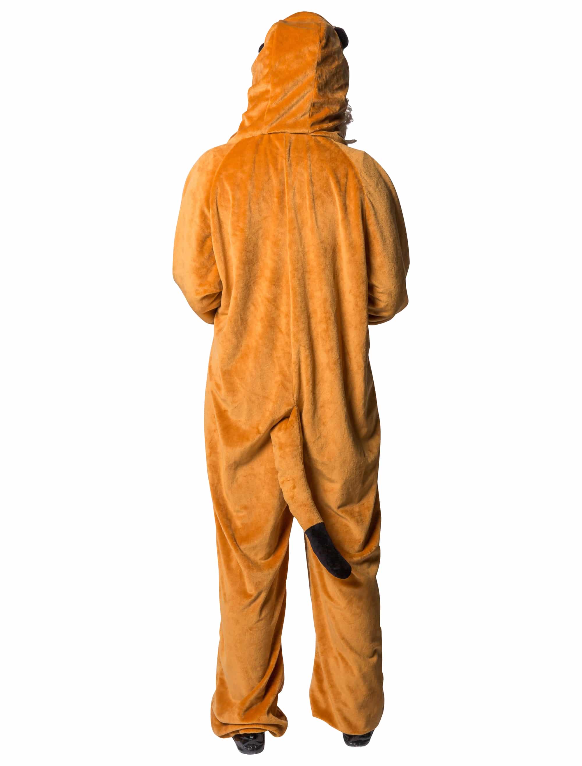 Overall Plüsch Erdmännchen Damen hellbraun 40-42