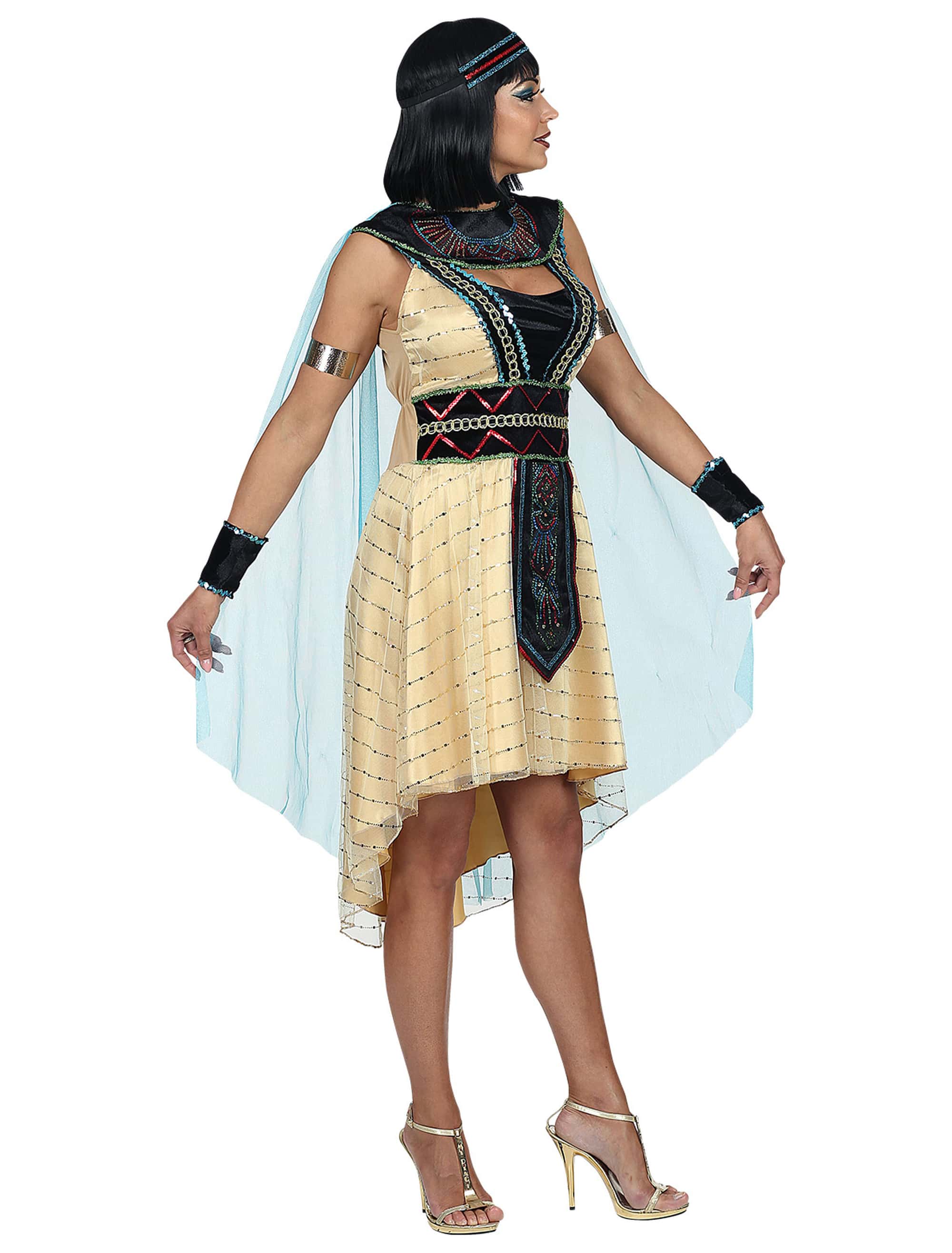 Kleid Nofretete 3-tlg.