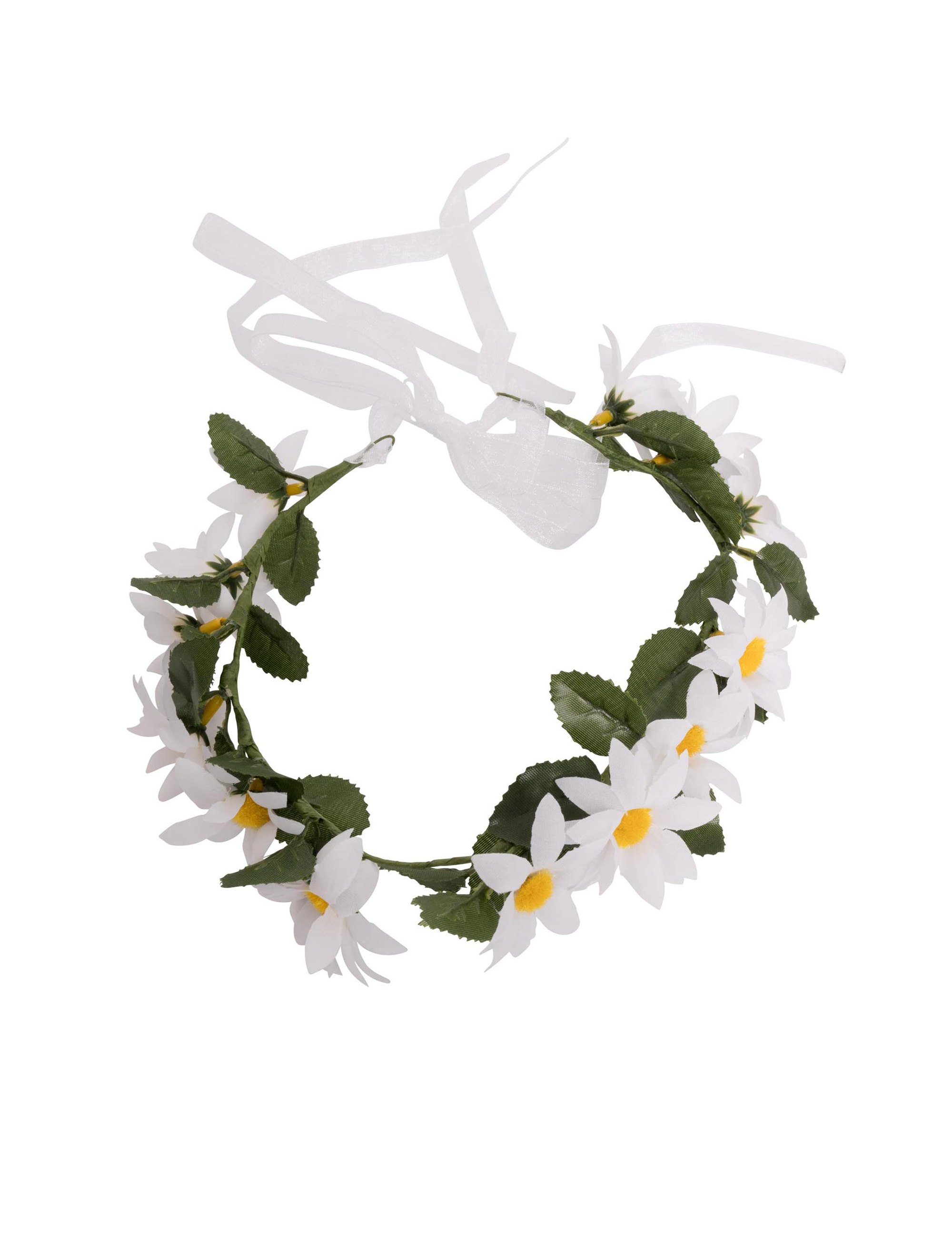Blumenhaarkranz weiß