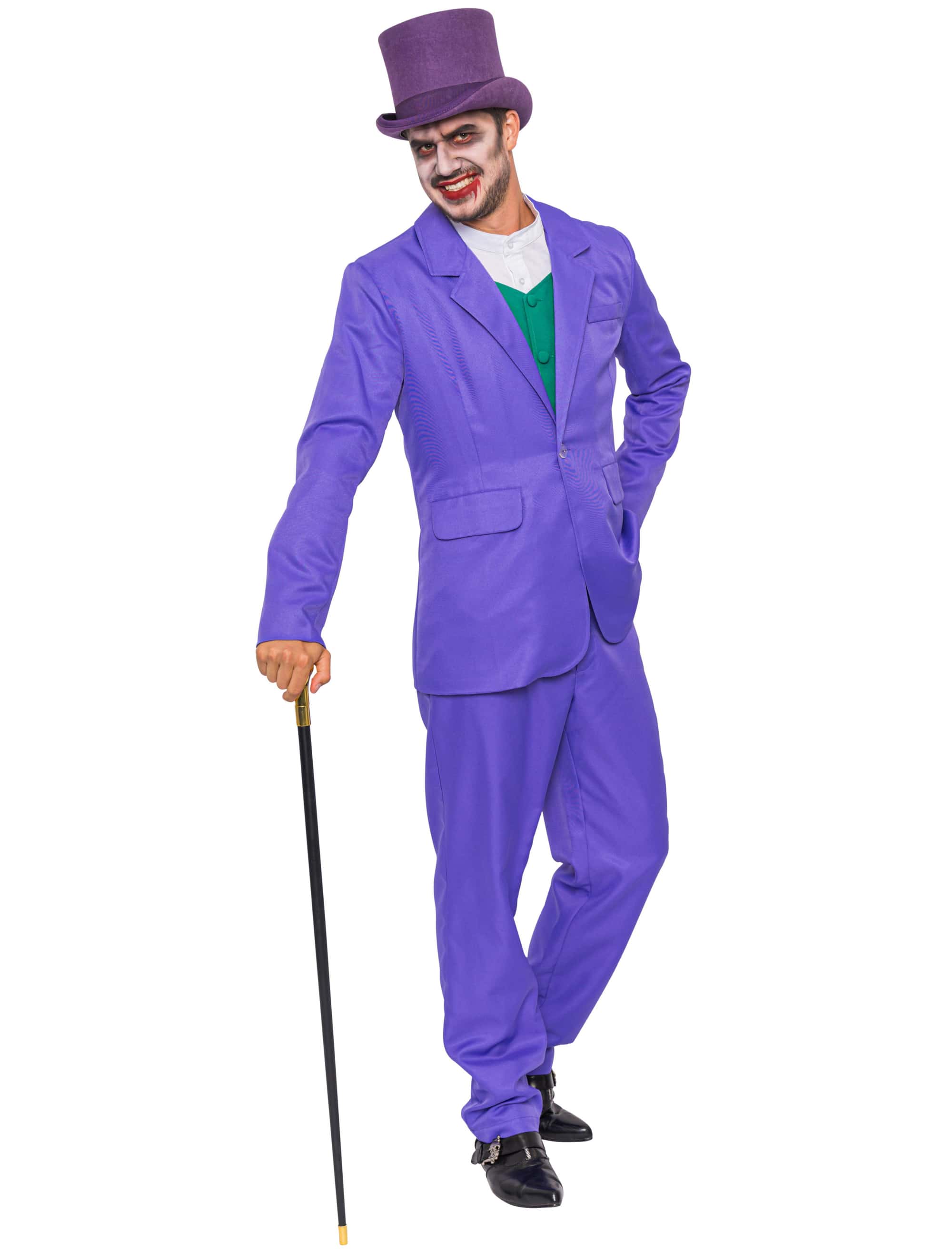 Anzug 2-tlg. Herren violett S