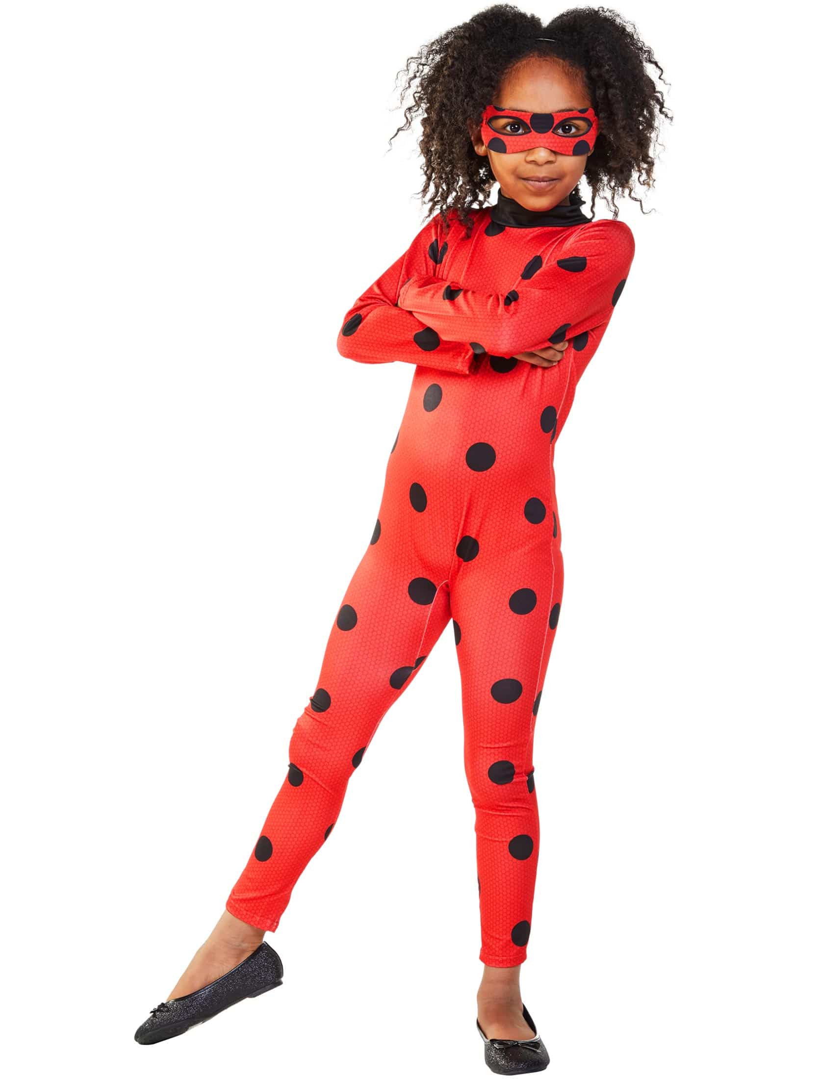 Miraculous Ladybug 2-tlg. Kinder schwarz/rot 7-8 Jahre
