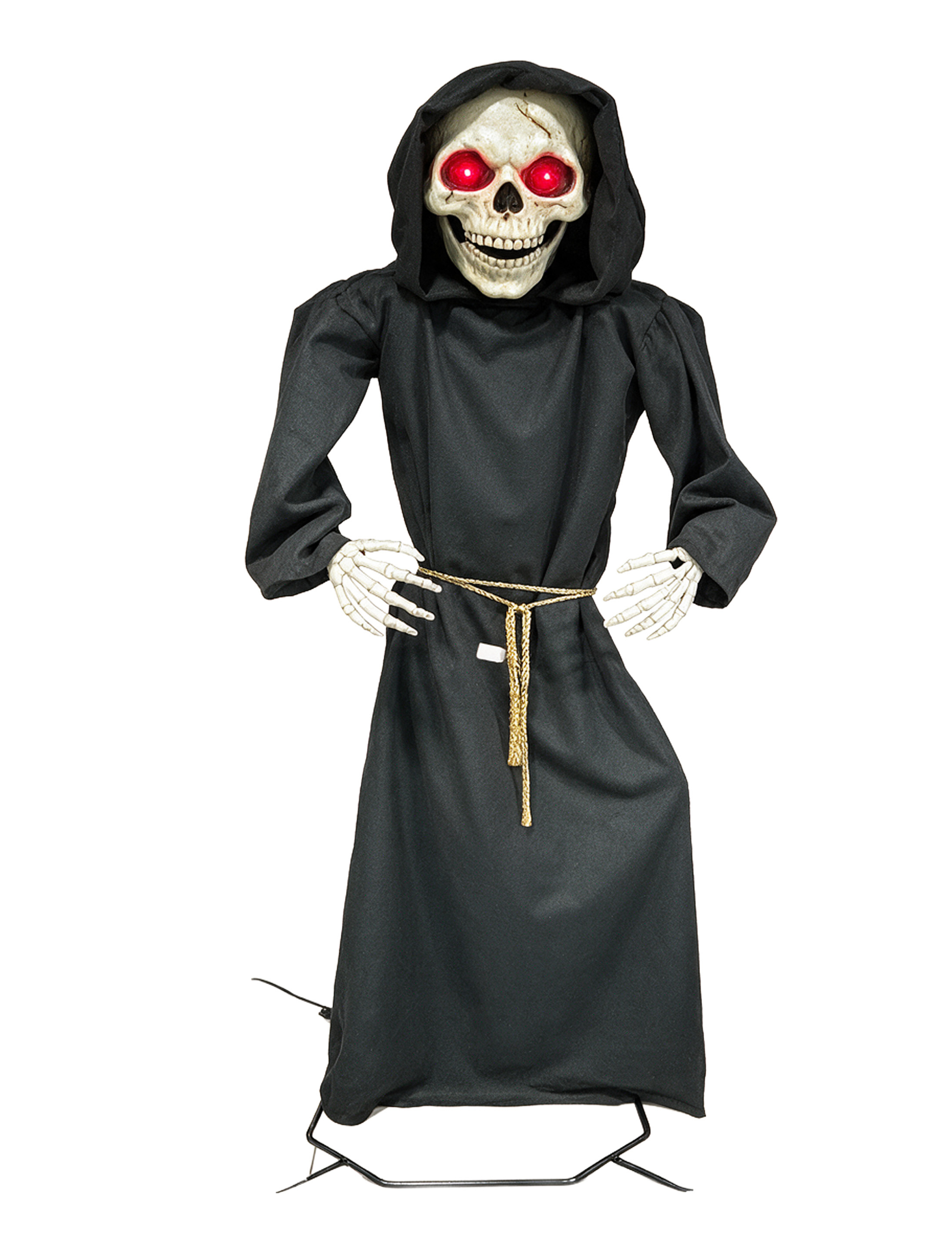 Figur Sensenmann mit Funktion 350cm schwarz