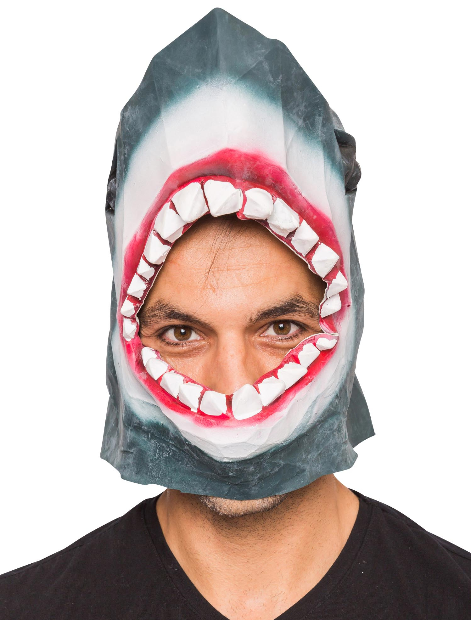 Latexmaske Hai
