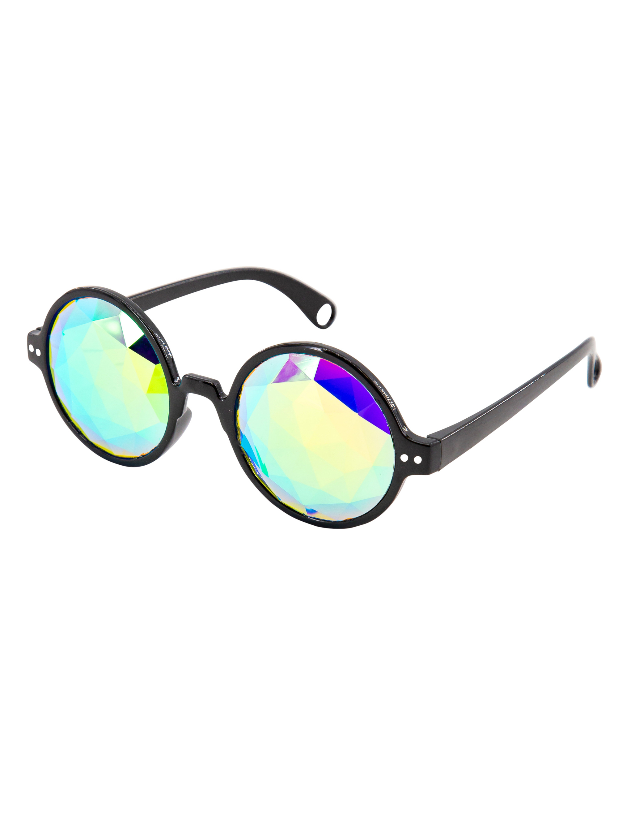 Brille Kaleidoskop schwarz
