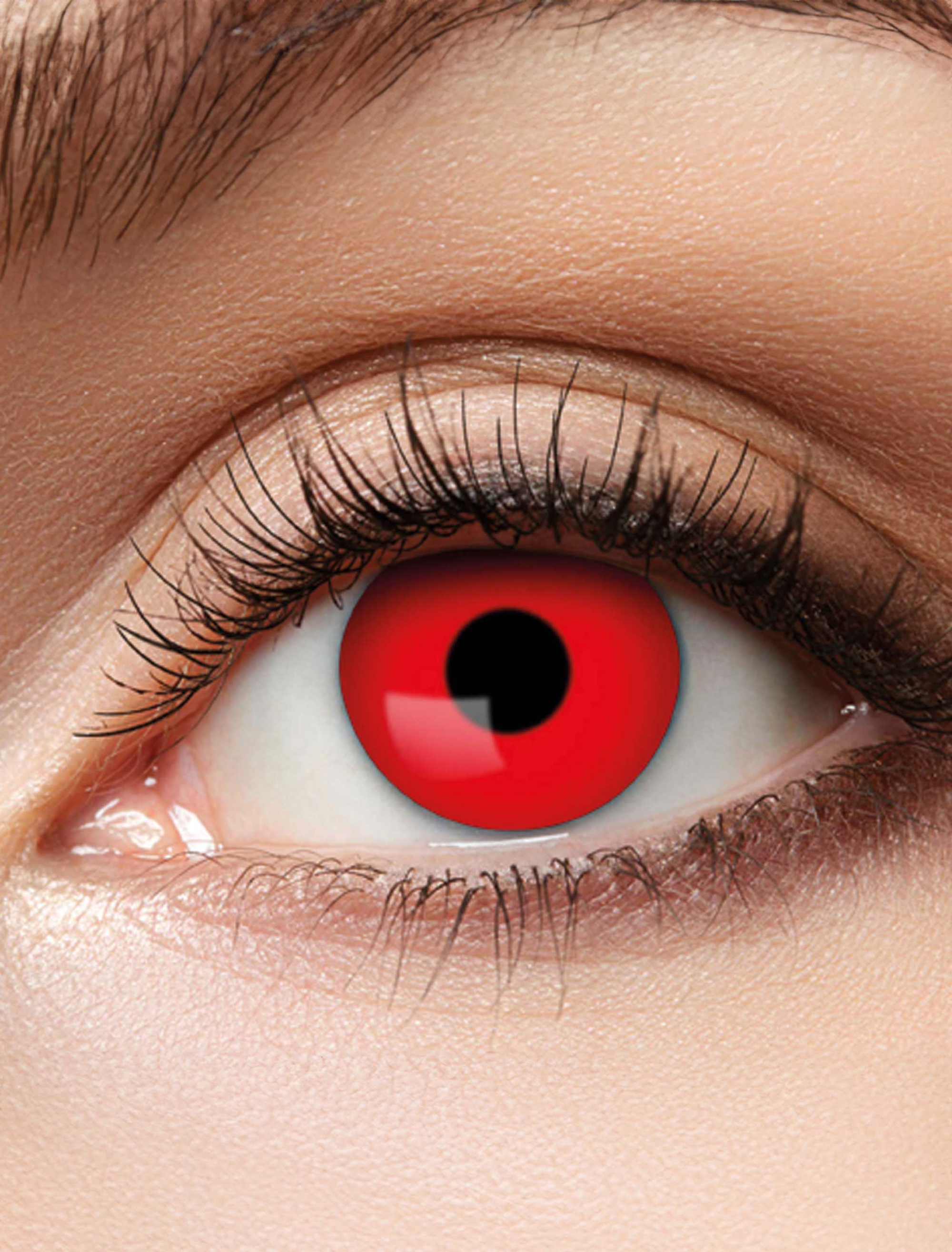 Kontaktlinse Red Devil rot -1.5 Dioptrien