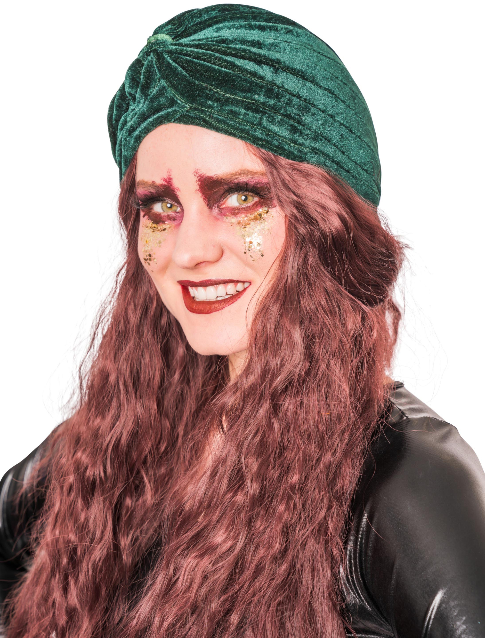 Turban grün one size