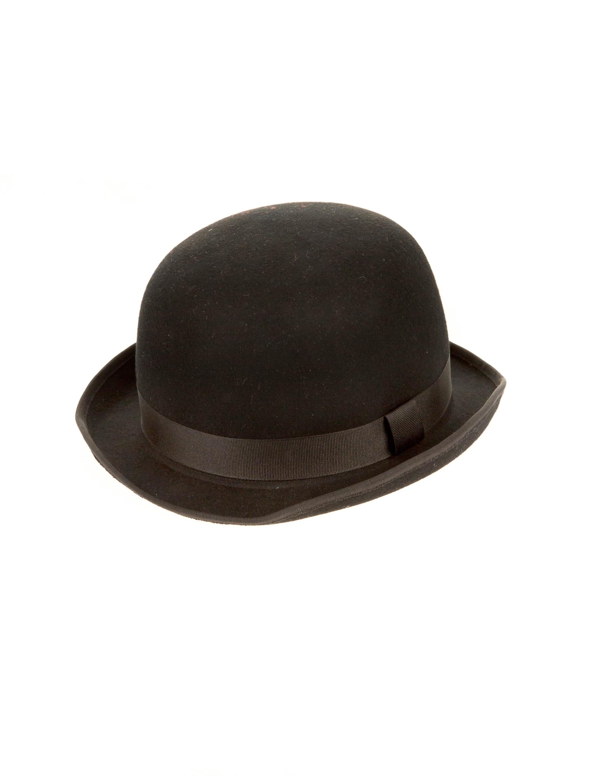 Melone Wollfilz John Herren schwarz 61