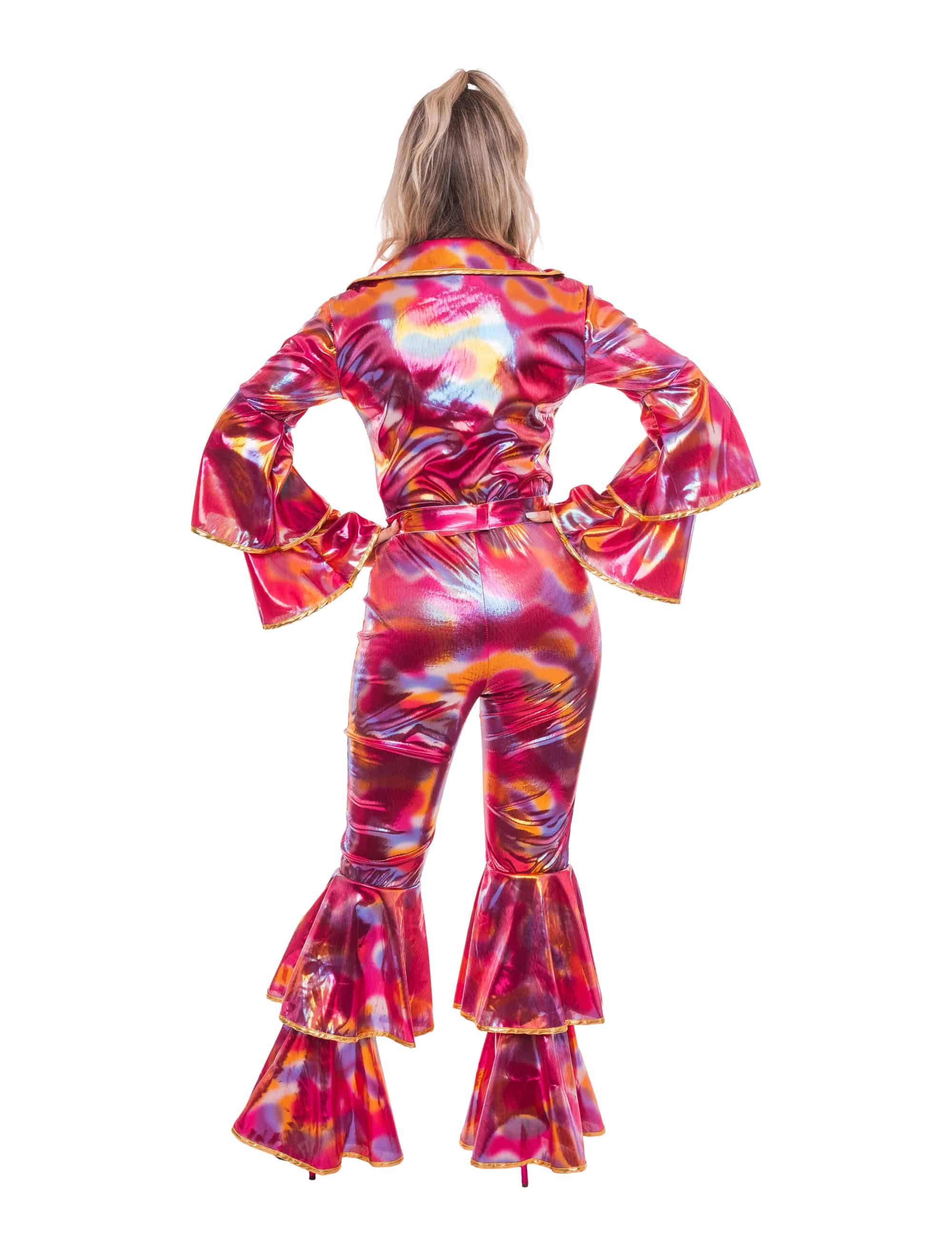 Jumpsuit Dancing Queen Metallic Damen pink S/M