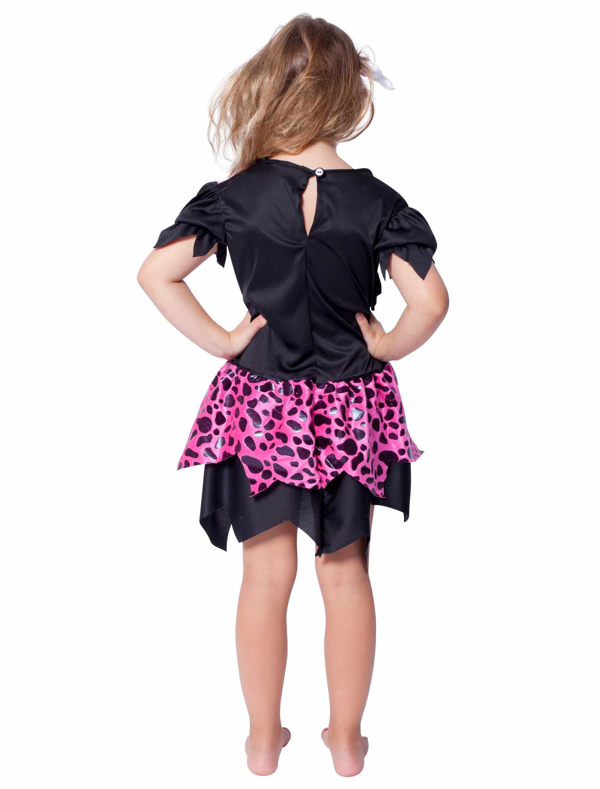 Höhlenmädchen schwarz/pink 104