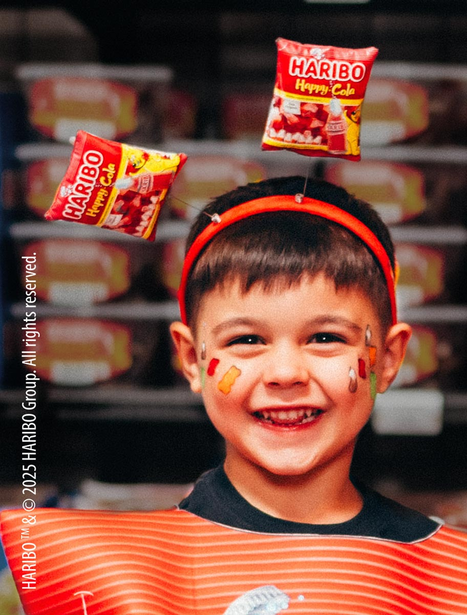 Haarreif HARIBO Happy-Cola bunt