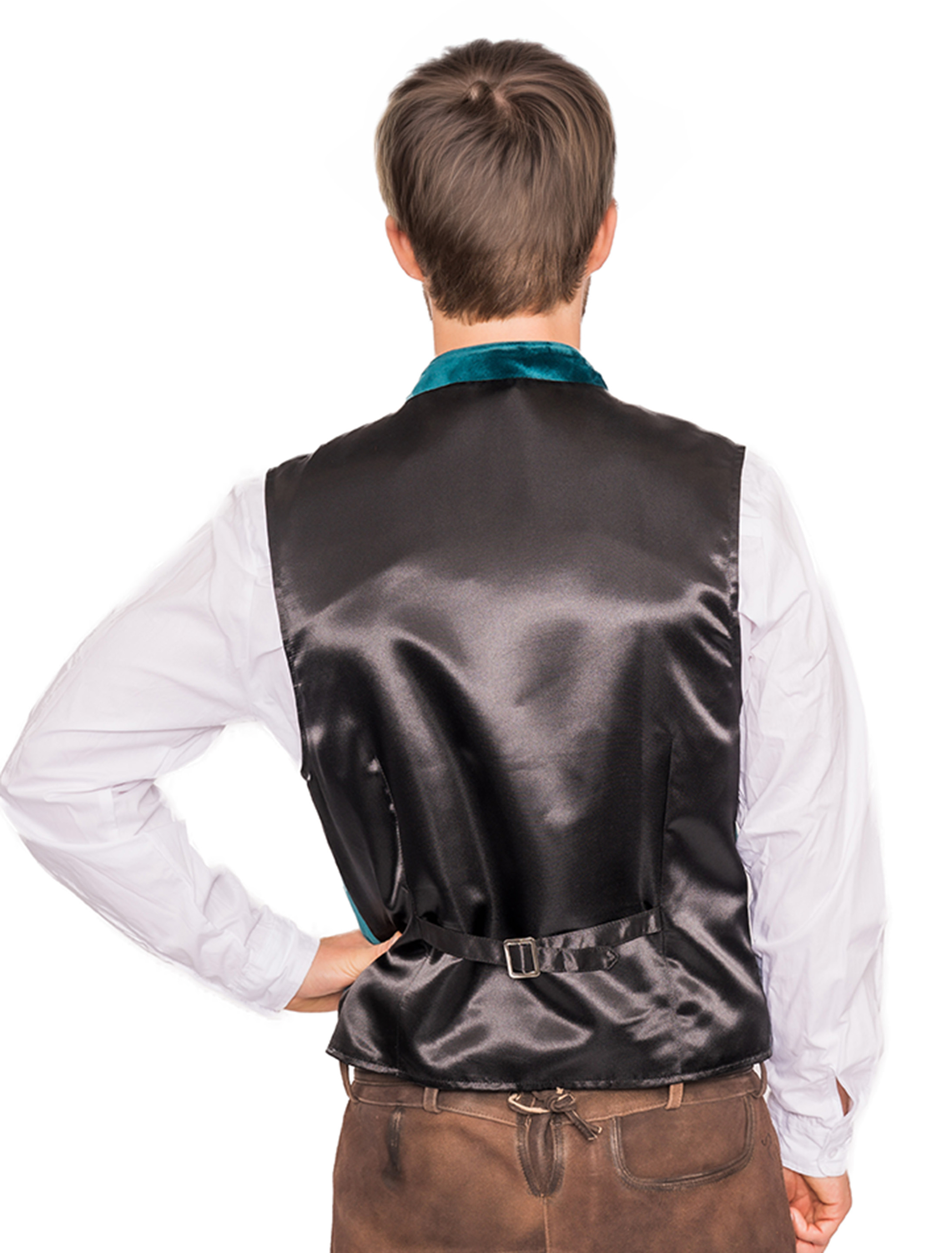 Trachtenweste Herren dunkelgrün M
