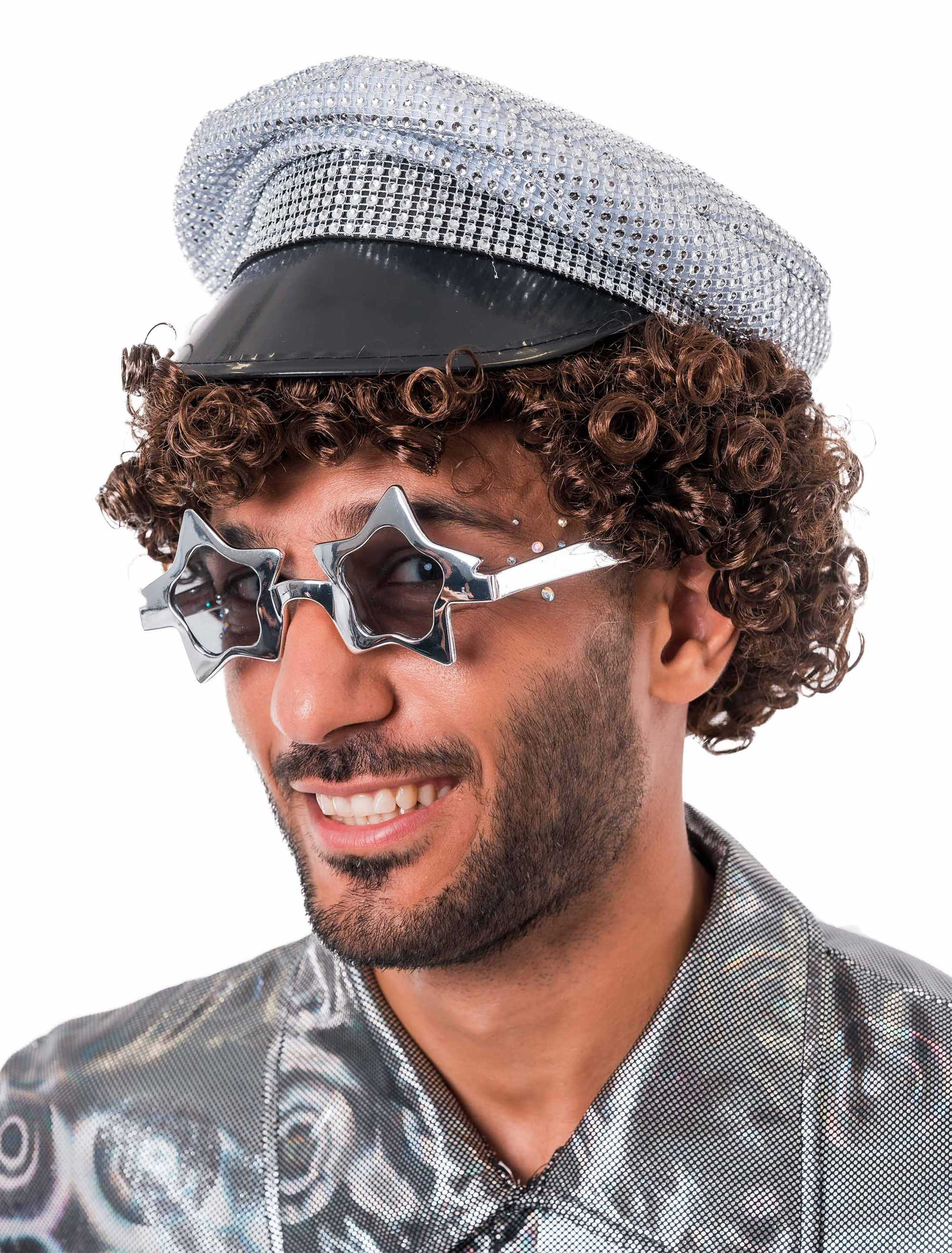 Brille Stern silber