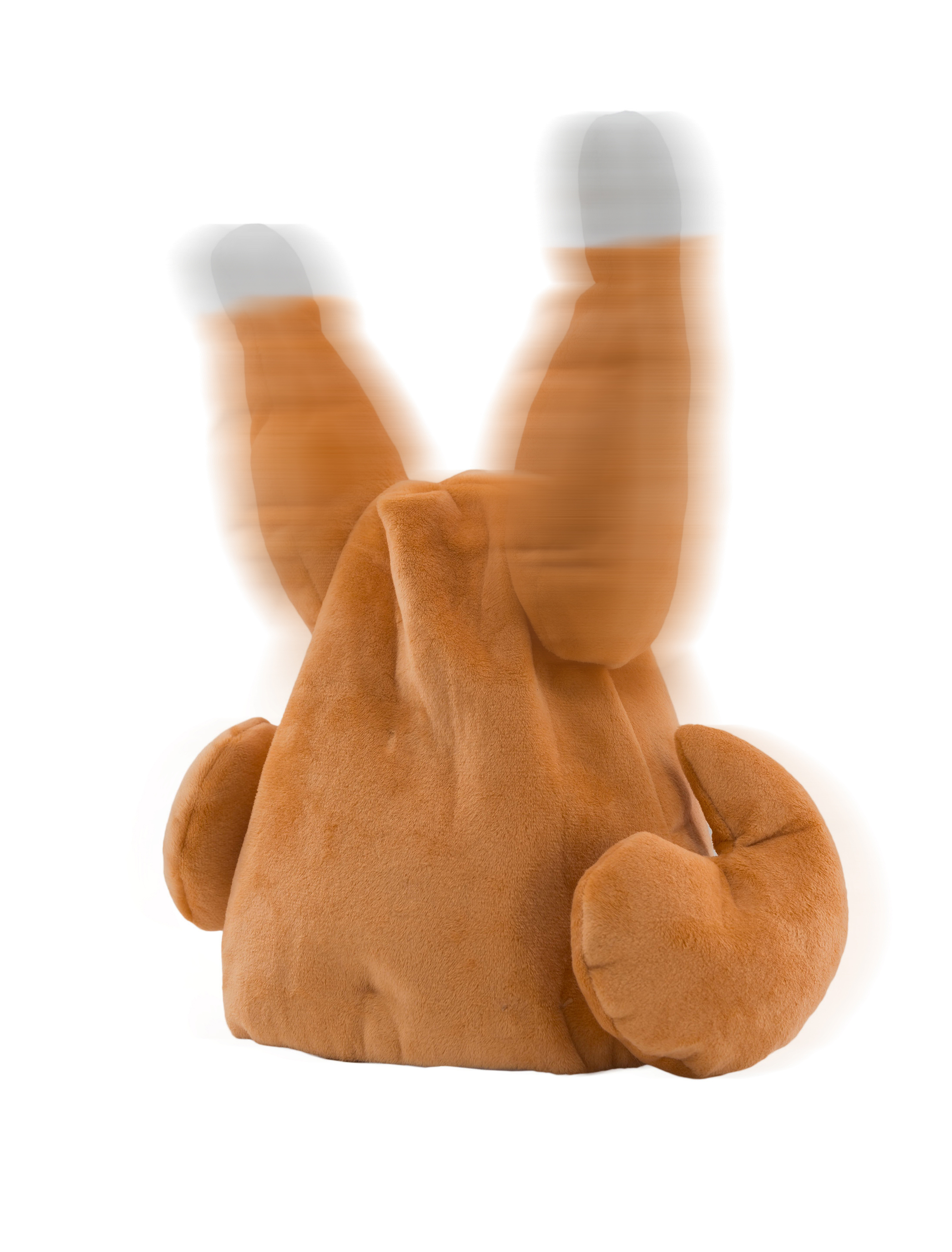Mütze Brathähnchen tanzend hellbraun one size