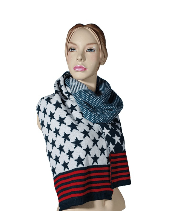 Schal USA stars & stripes