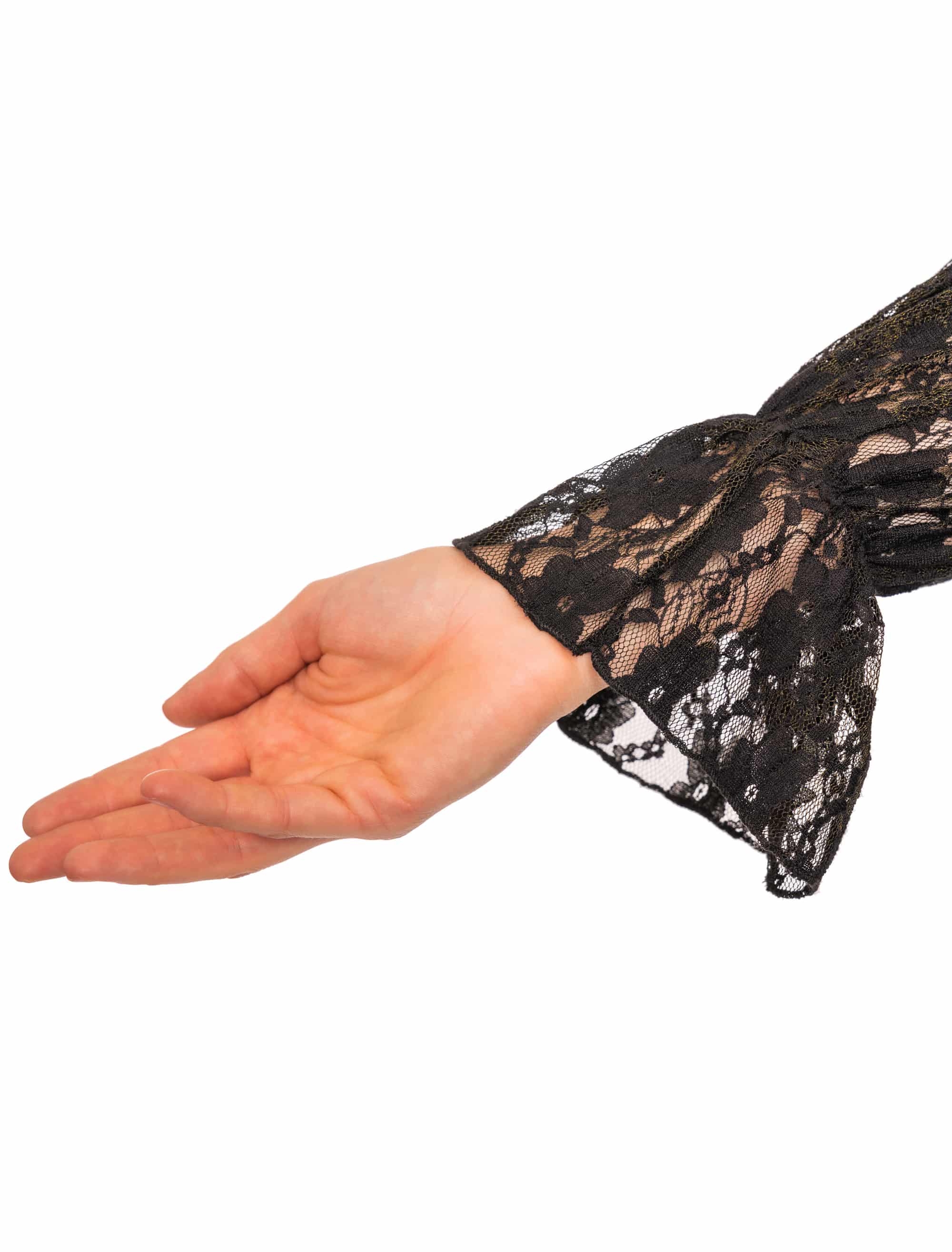 Kleid Kamee mit Spitze schwarz S