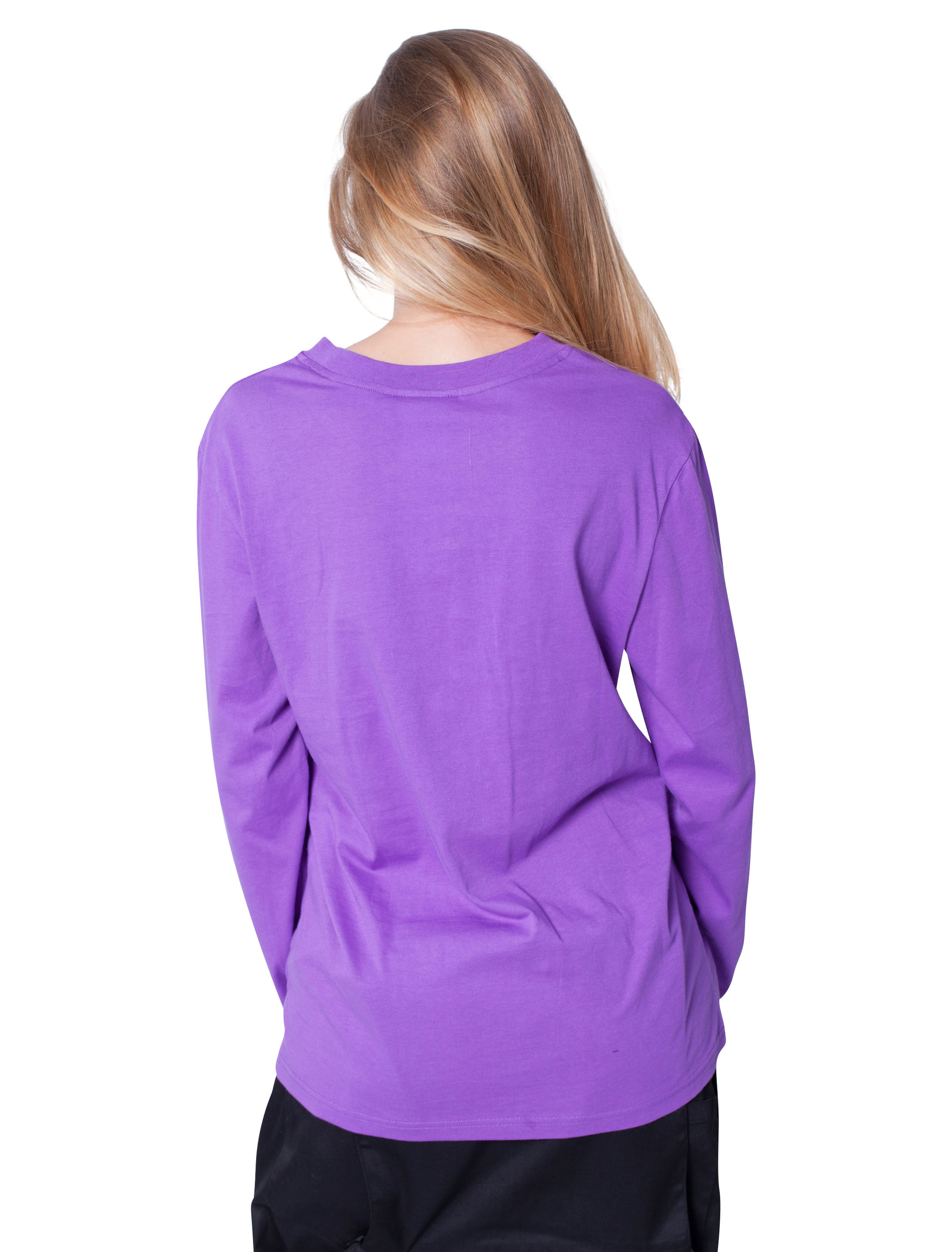 Shirt langarm lila S