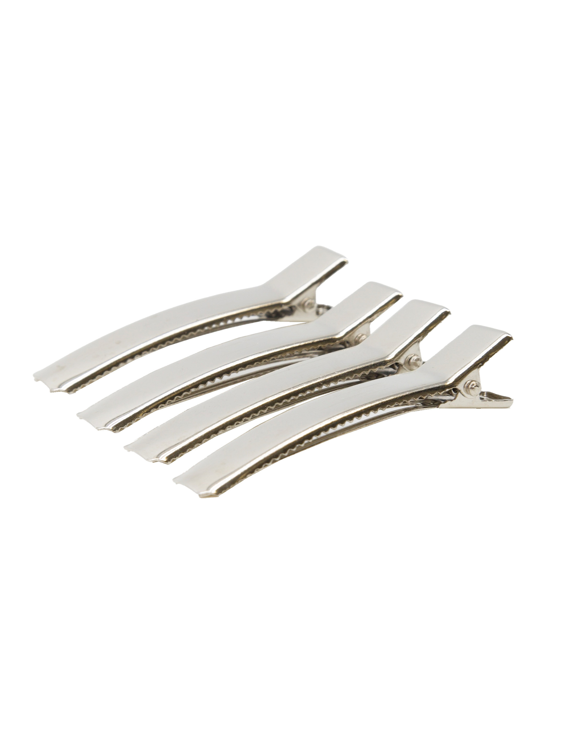 Haarspangen 4er Set silber