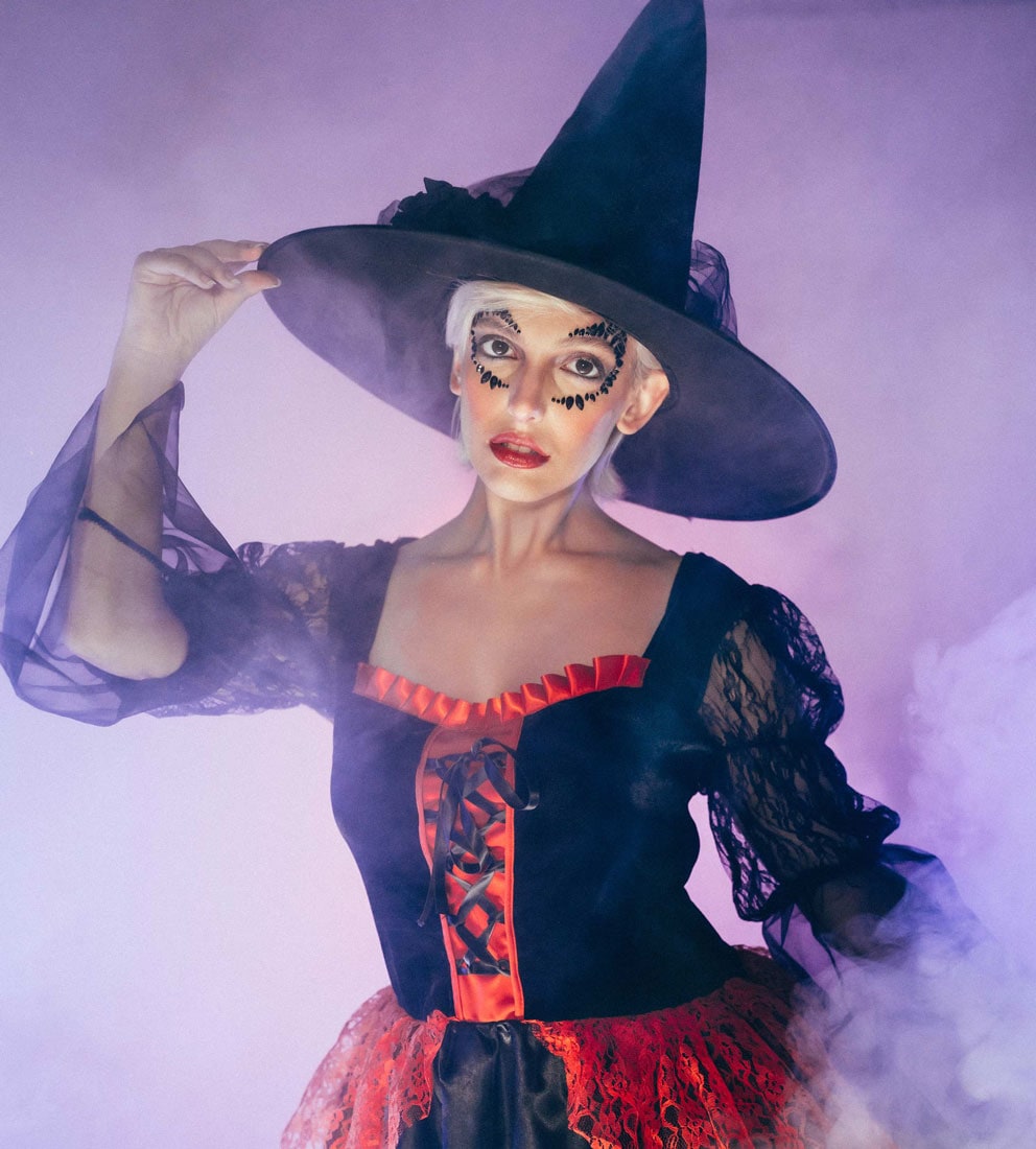 Halloween Partnerkostüm Hexe für Halloween