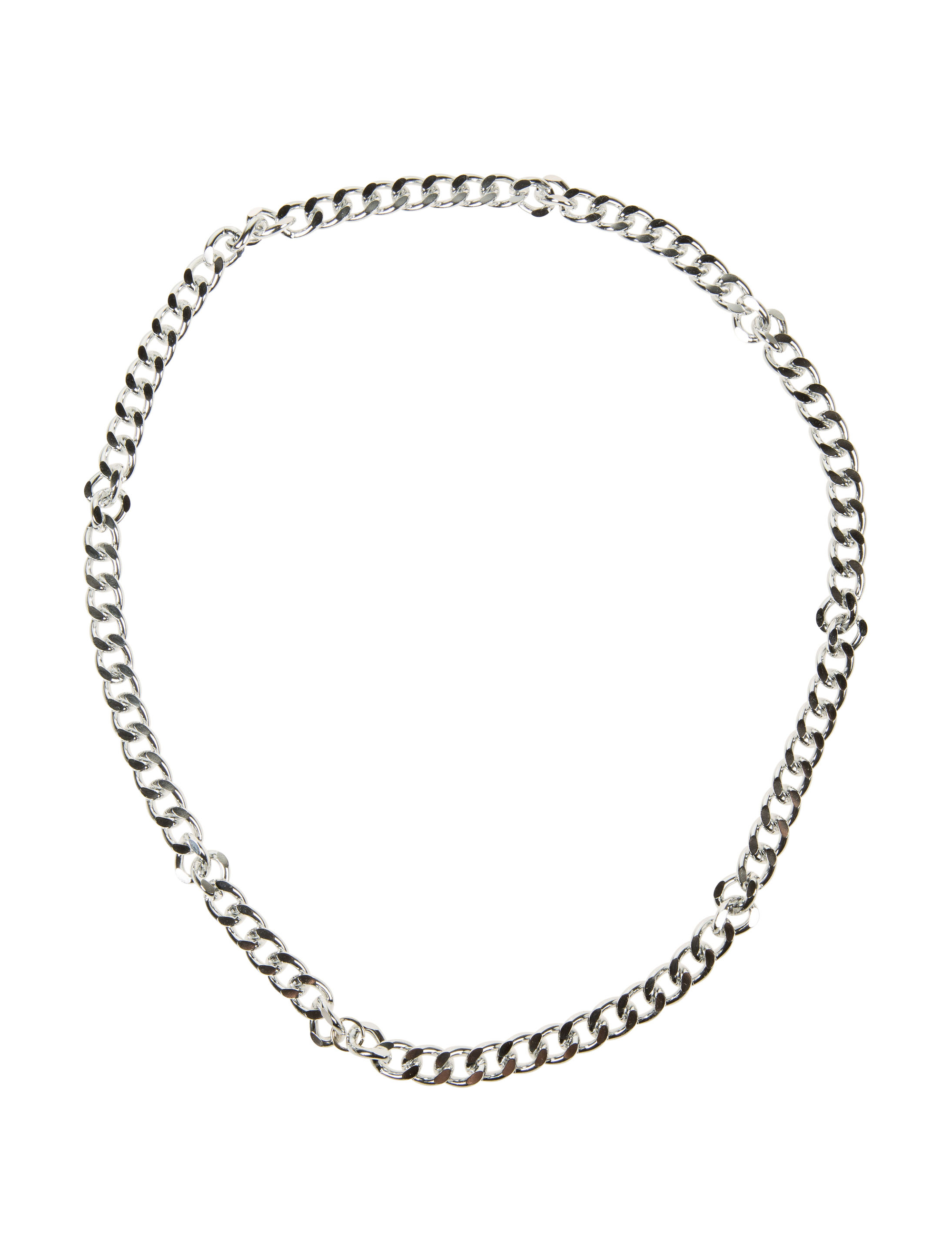Halskette Punker silber 96cm