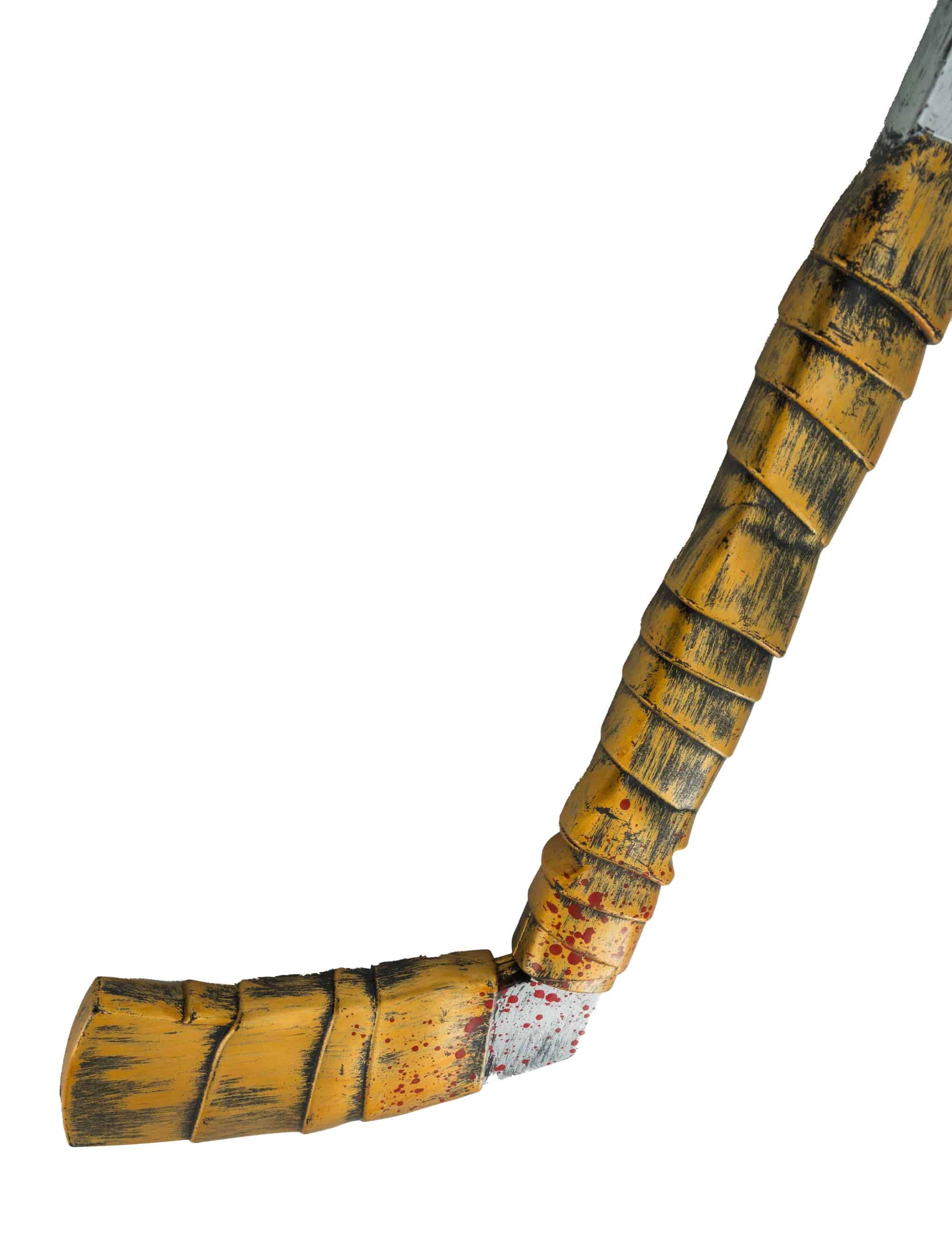 Hockeyschläger blutig 96cm gold/silber