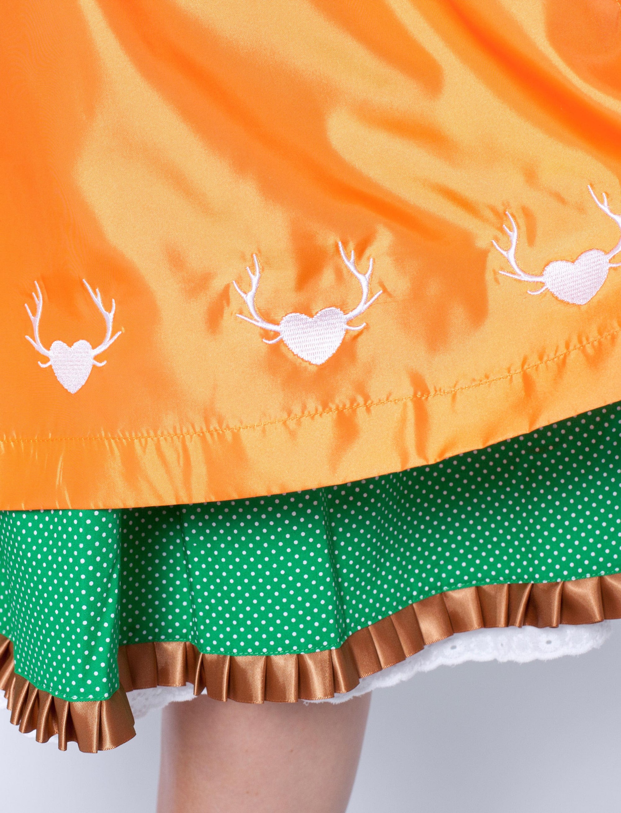 Dirndl Alexia Damen orange 38