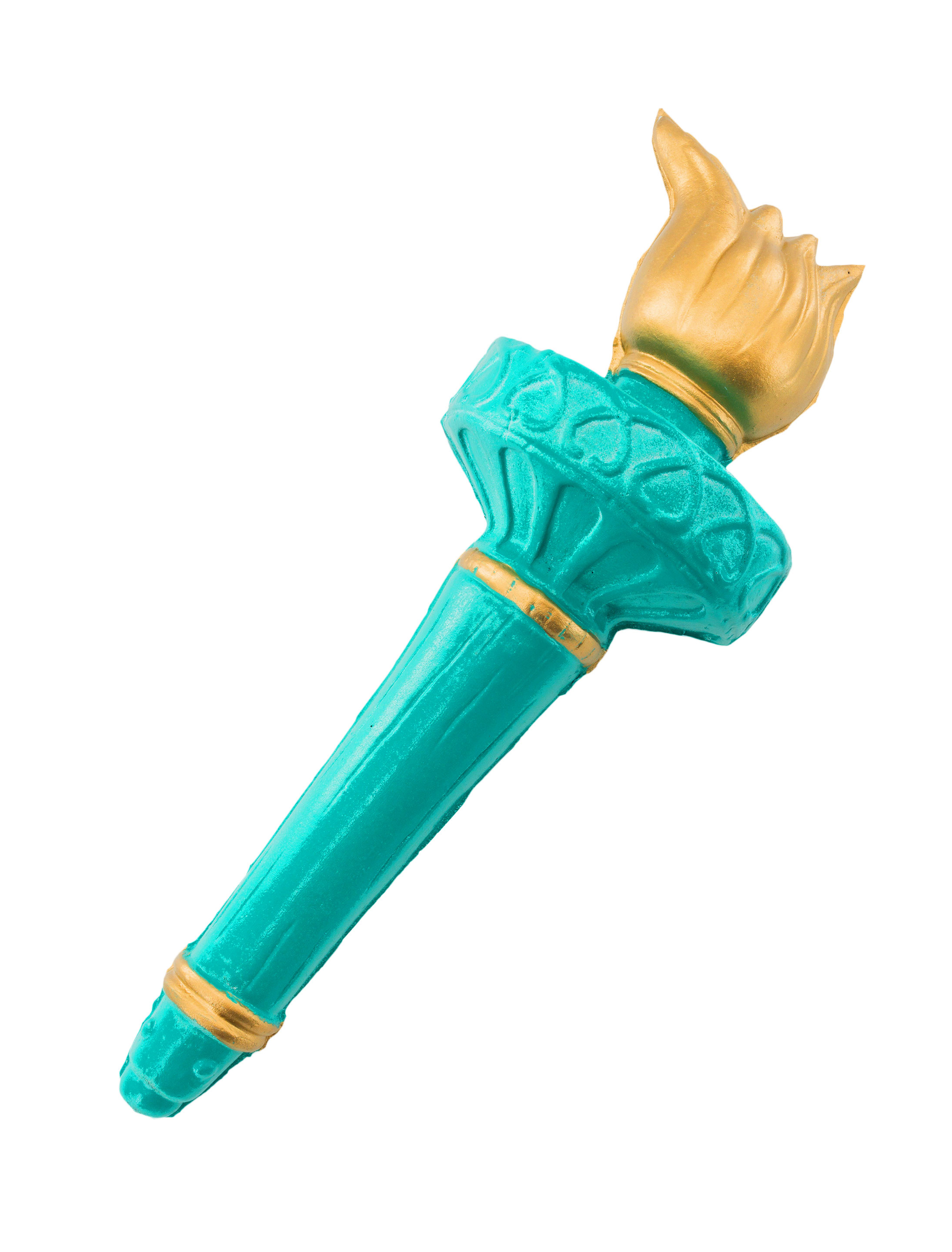 Fackel Freiheitsstatue gold/blau