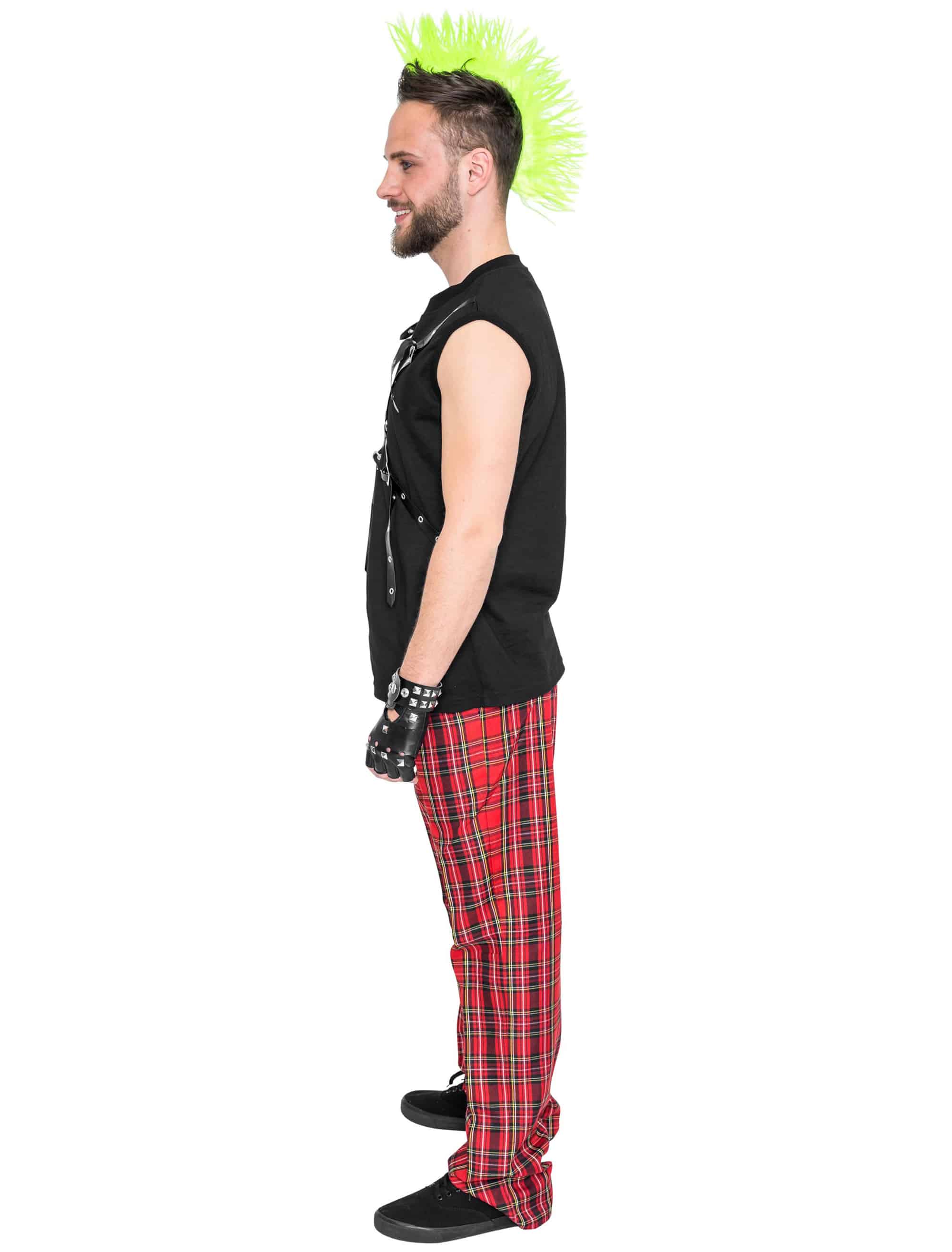 Tank Top Punker Herren schwarz XL