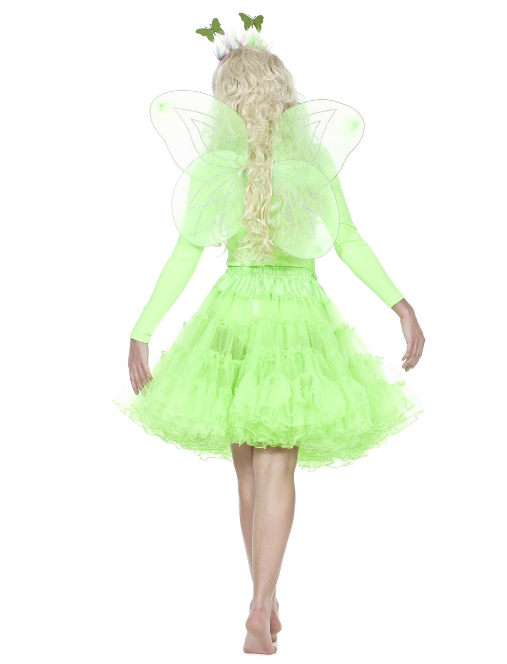 Petticoat de luxe Damen neongrün one size