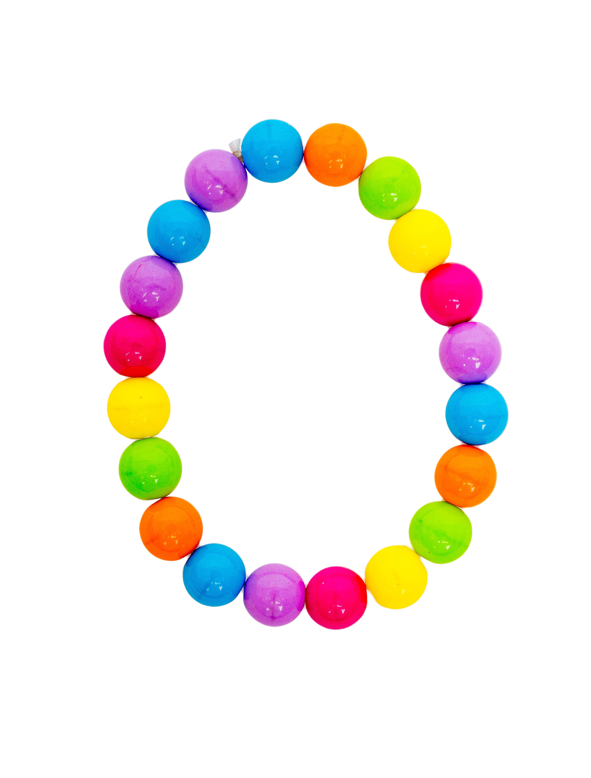 Armband Kugeln mehrfarbig