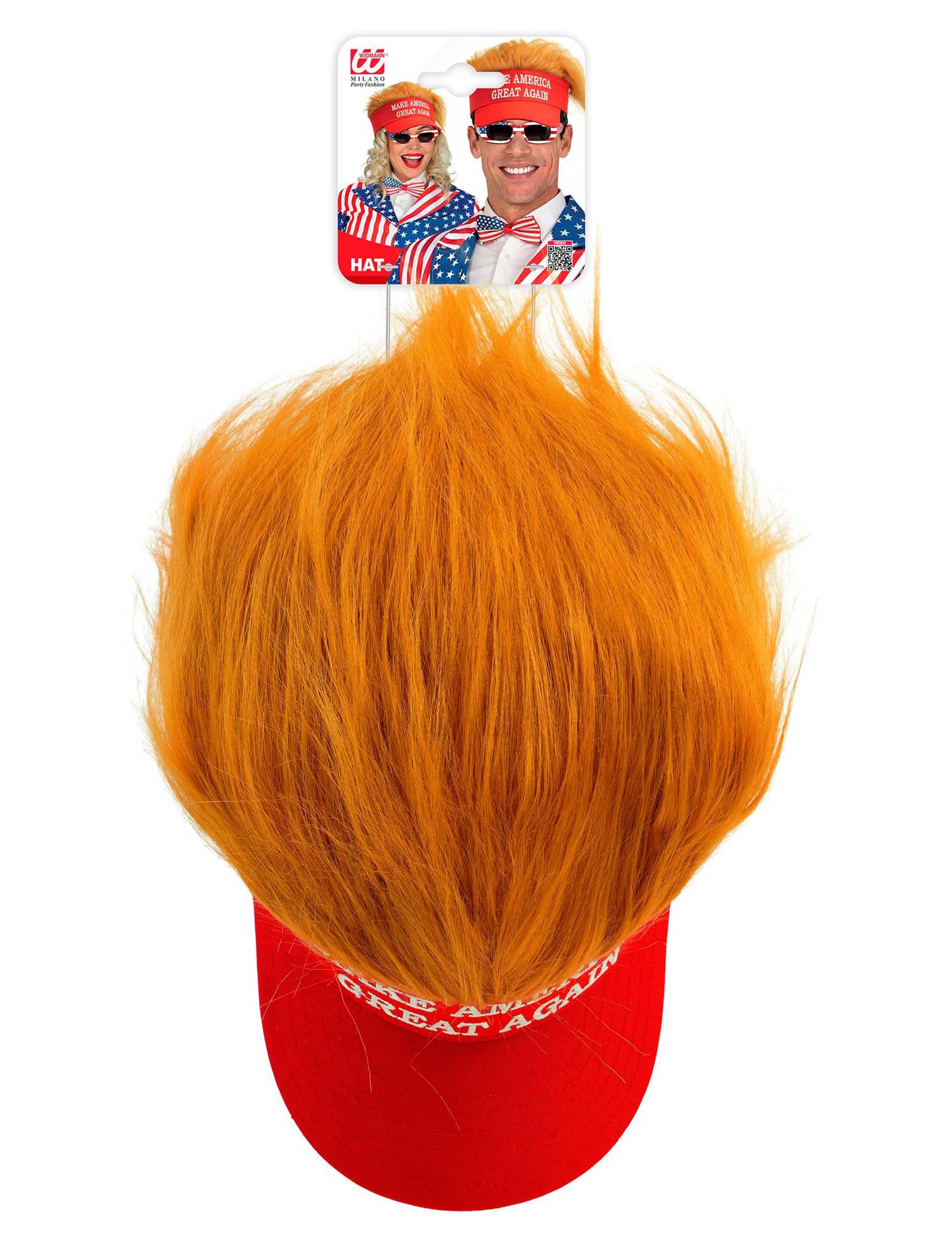 Schirmmütze Make America great again rot/gelb one size