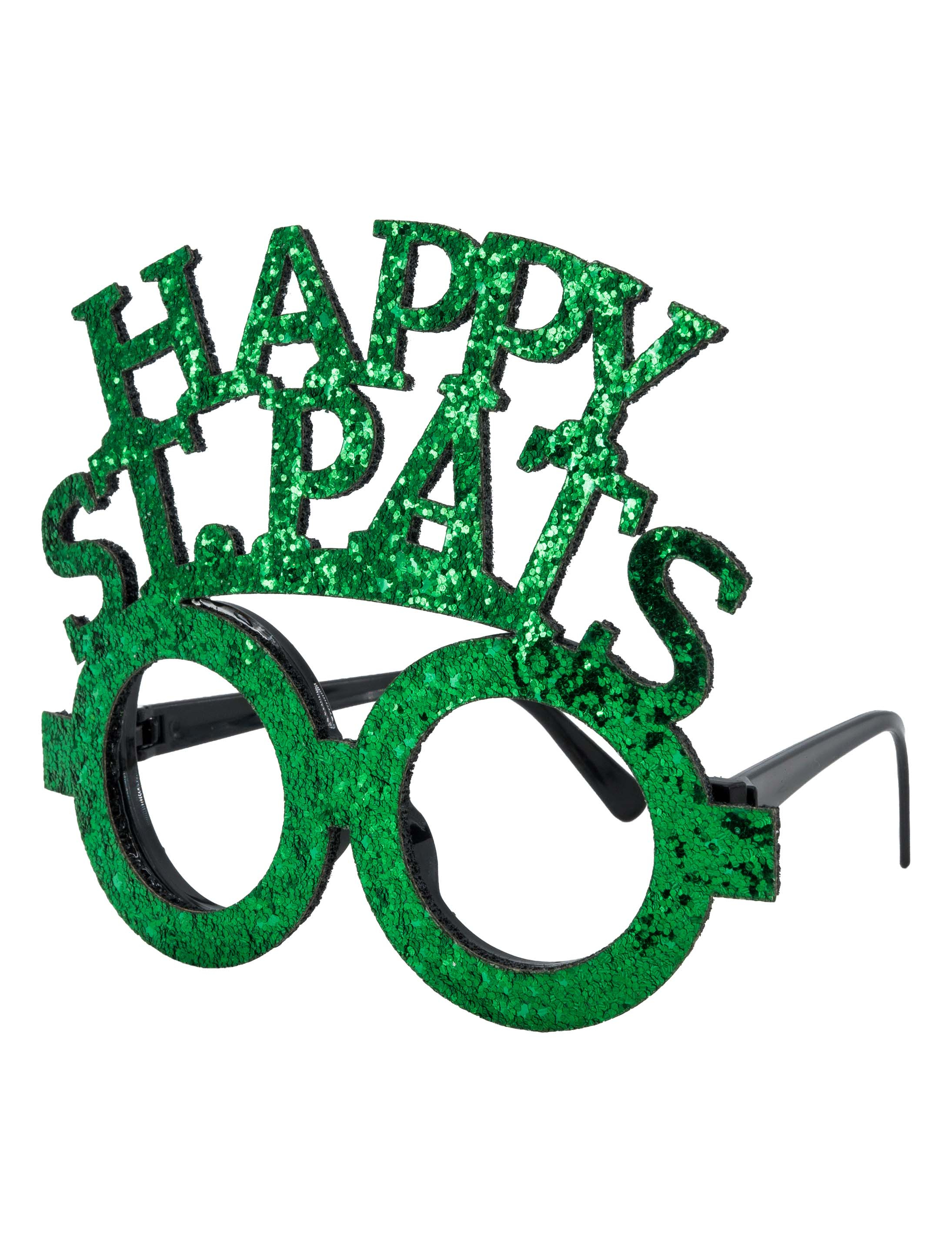 Brille Happy St. Patrick's grün