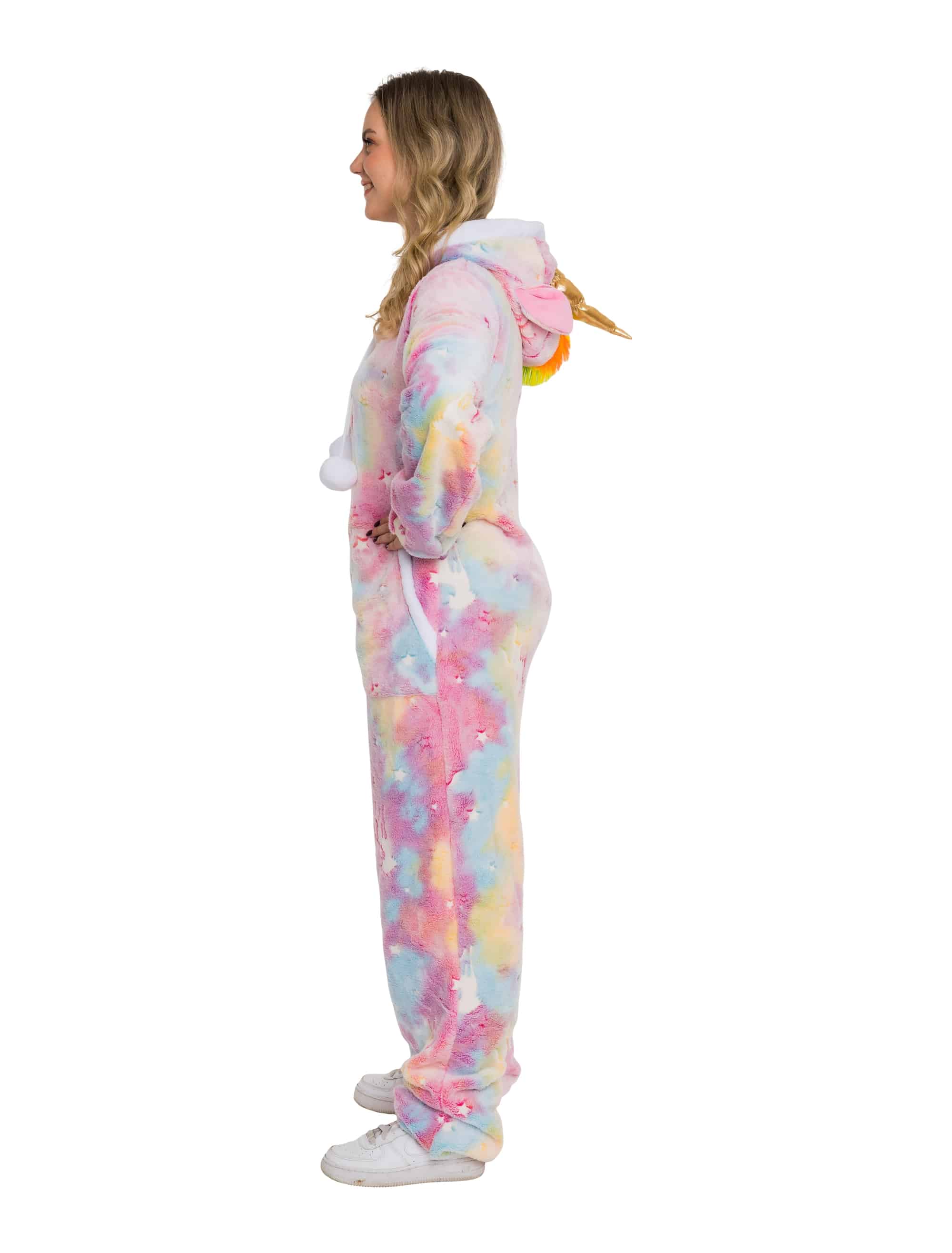 Jumpsuit Einhorn bunt 40/42