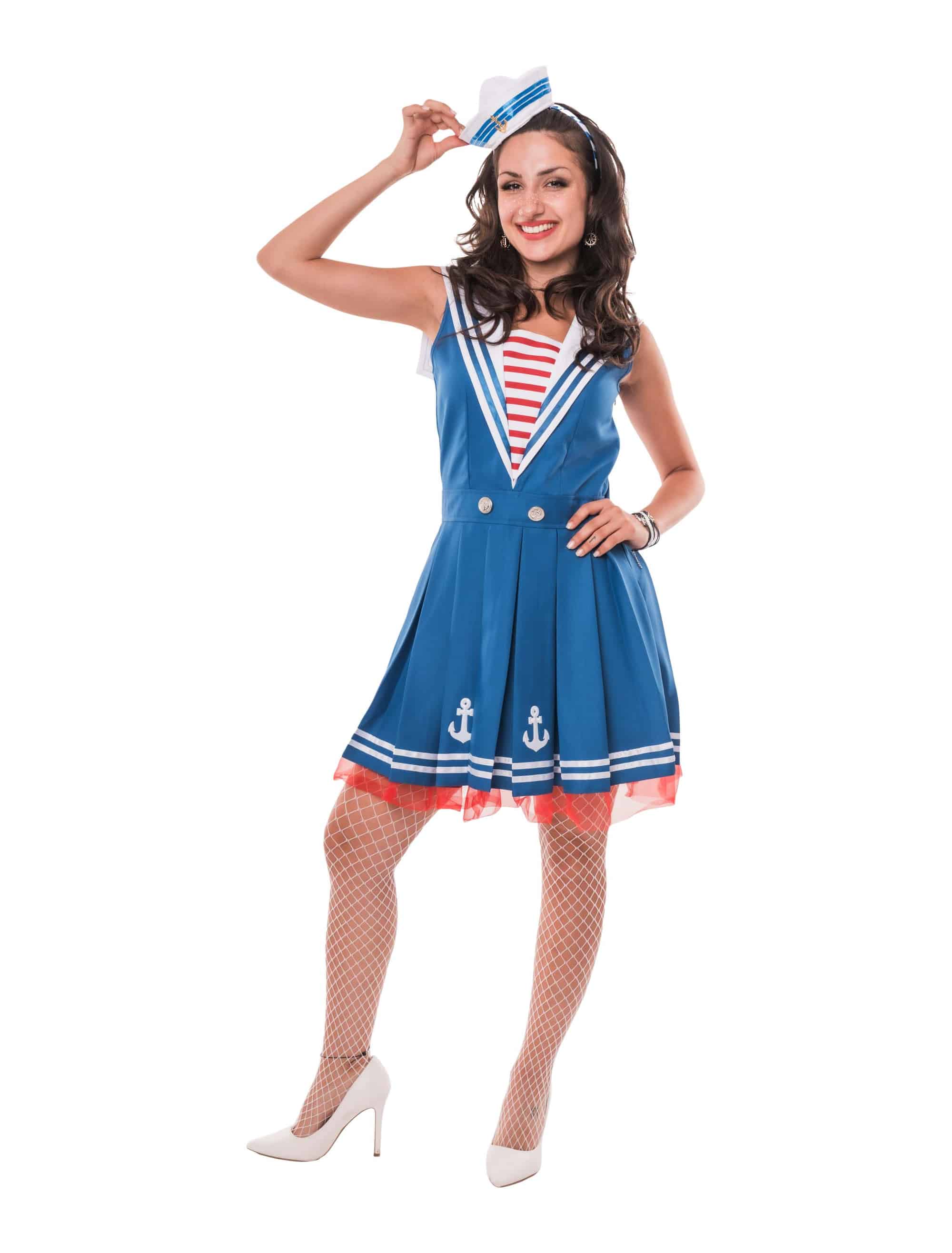Kleid Matrosin blau M