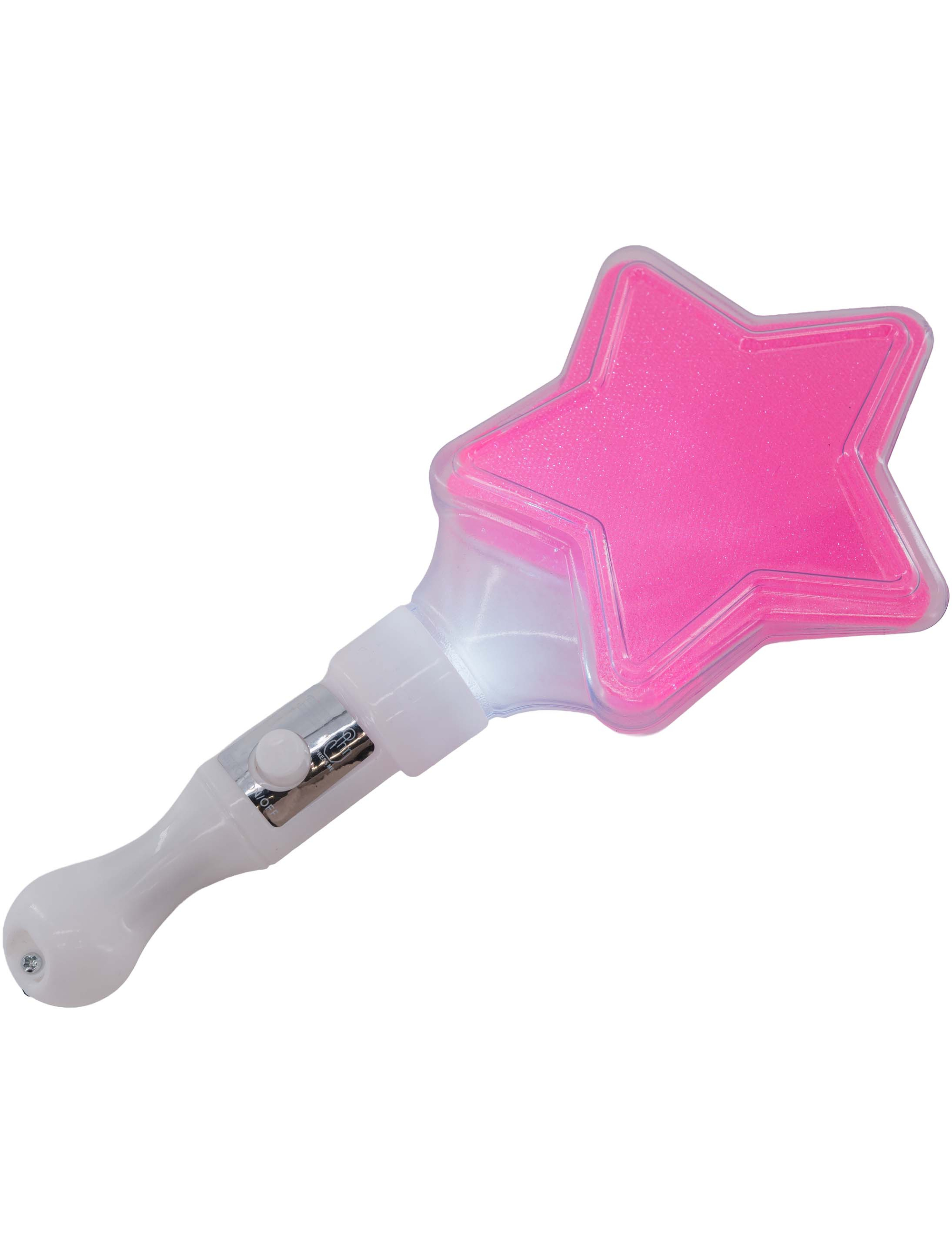 LED Leuchtstab Stern pink