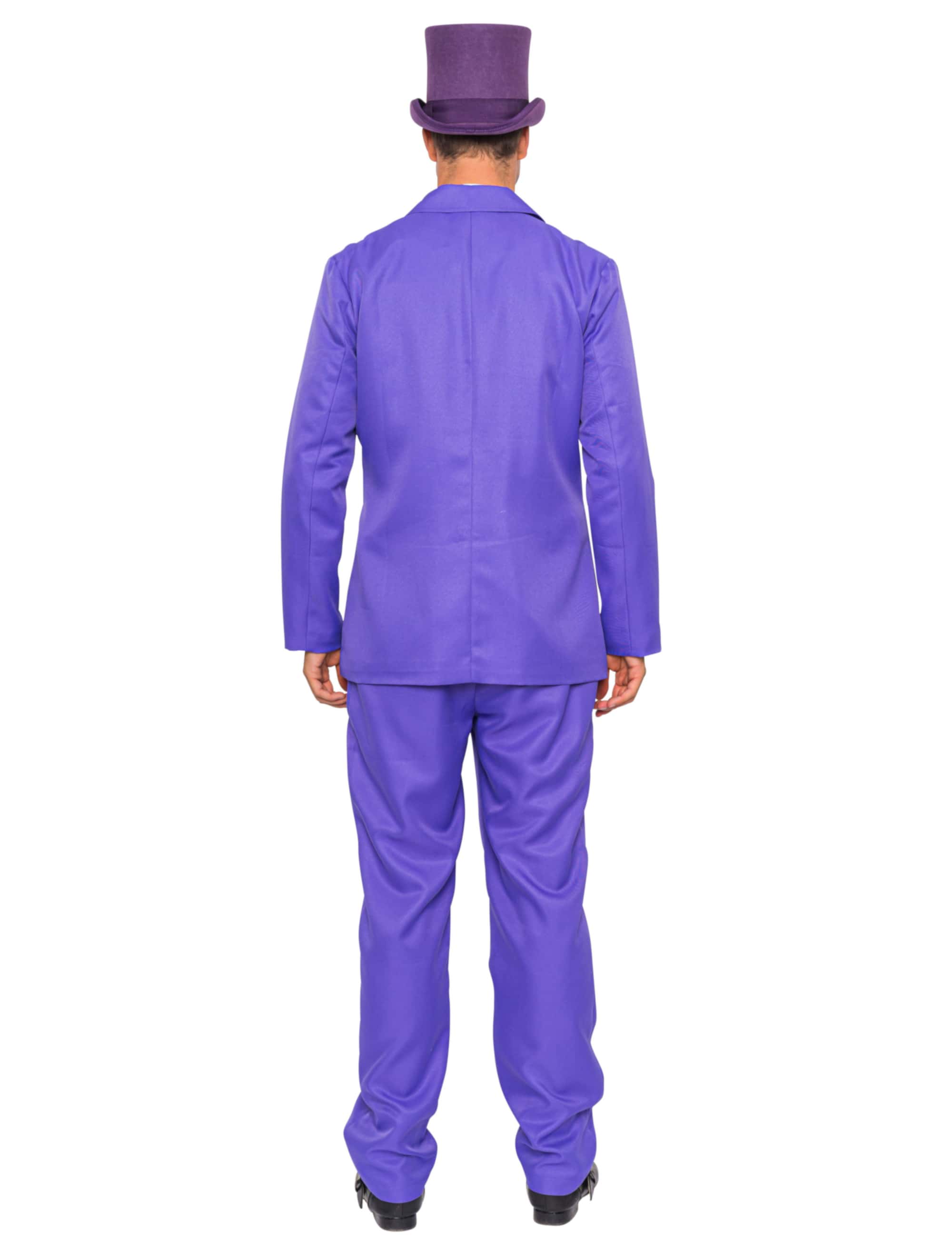 Anzug 2-tlg. Herren violett S