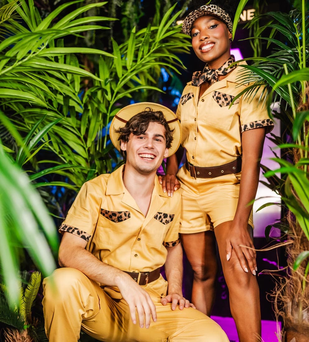 Partnerkostüm Safari bei Deiters