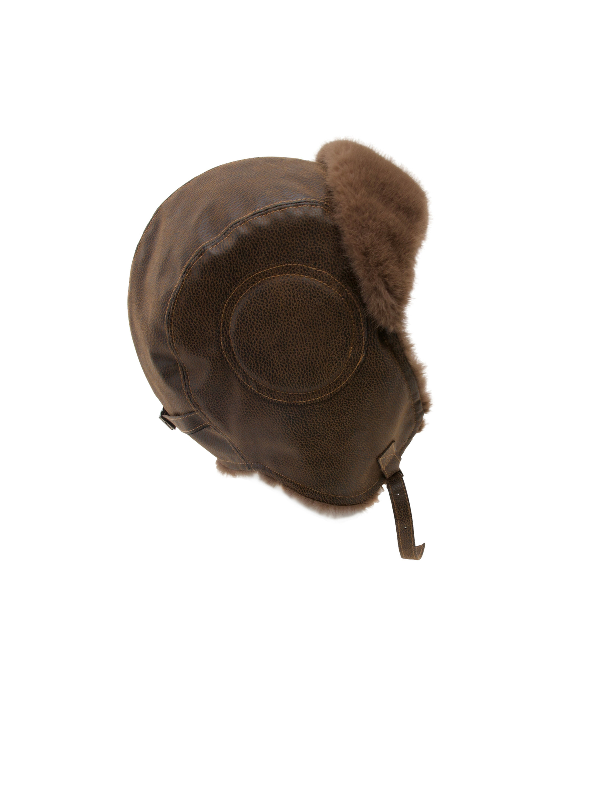 Mütze Pilot braun one size