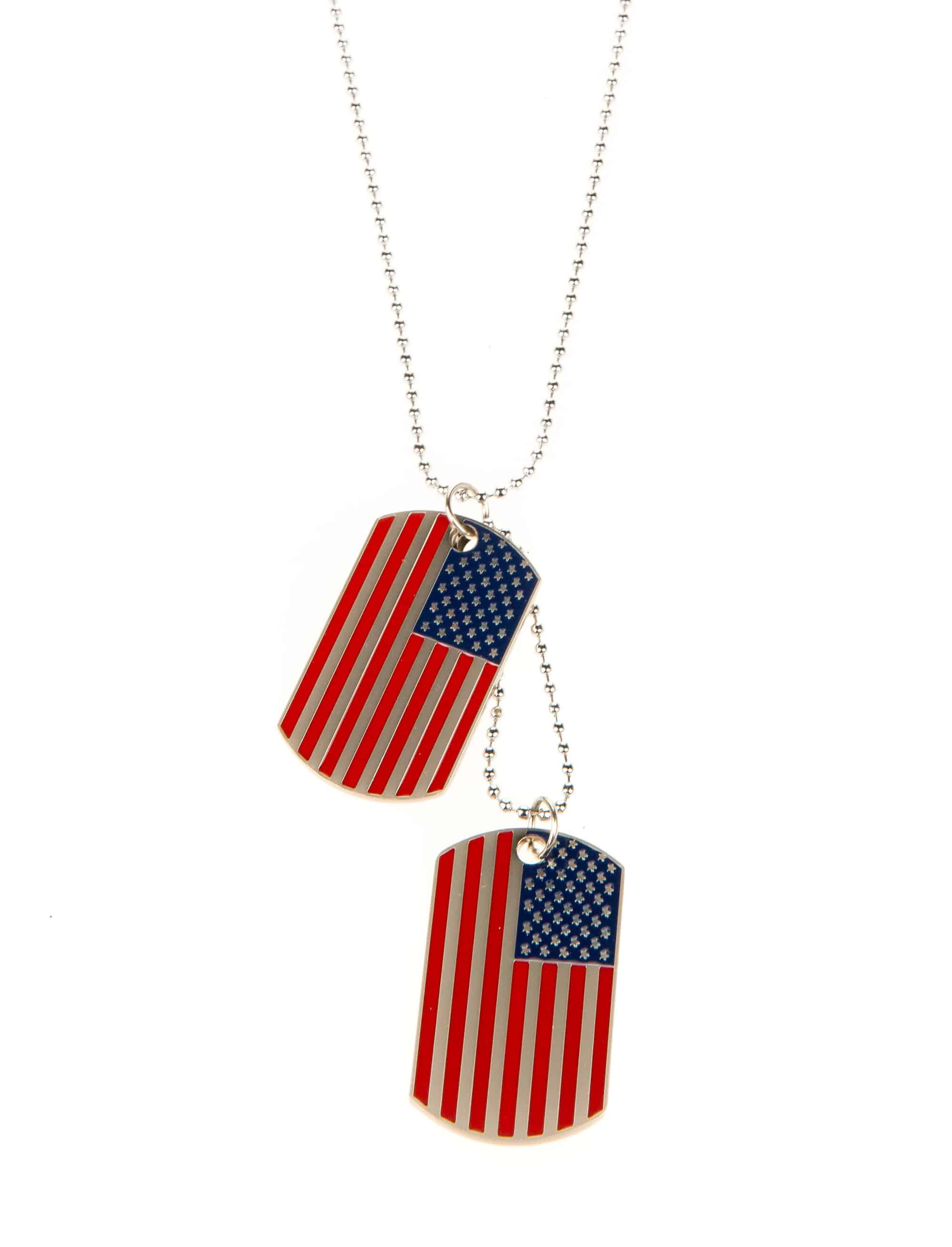 Halskette Hundemarken USA