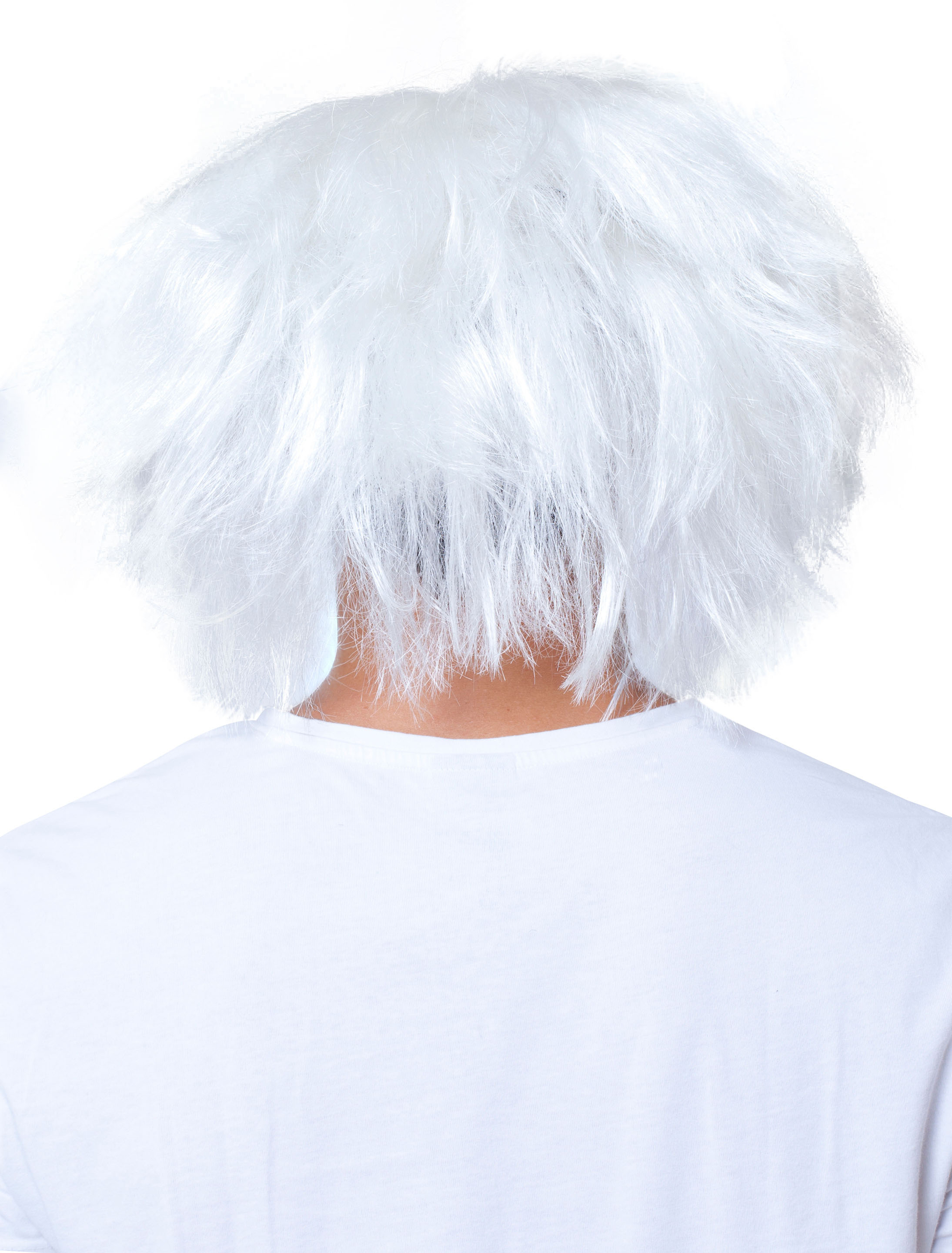 Perücke Einstein grau