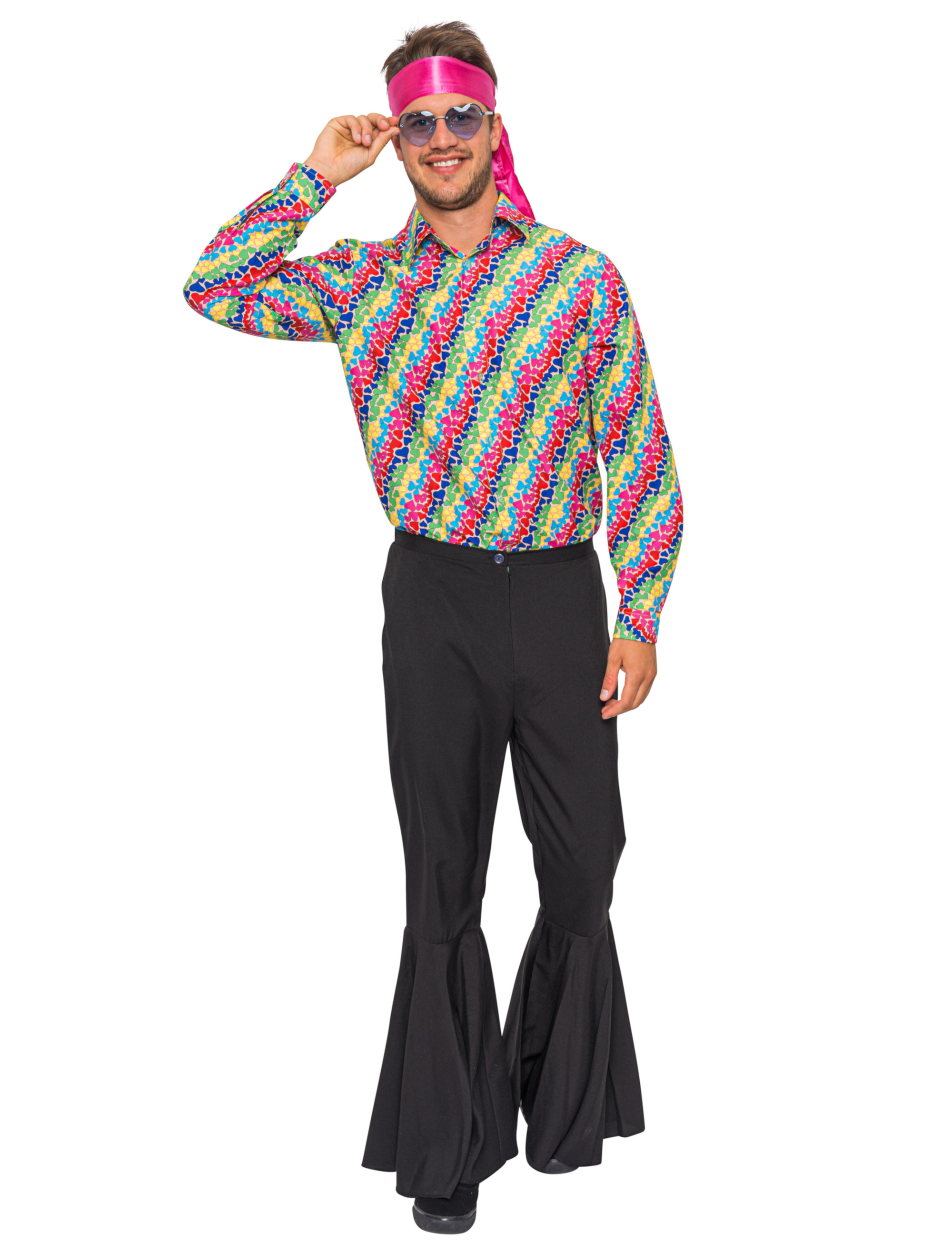 Schlaghose Herren schwarz 52