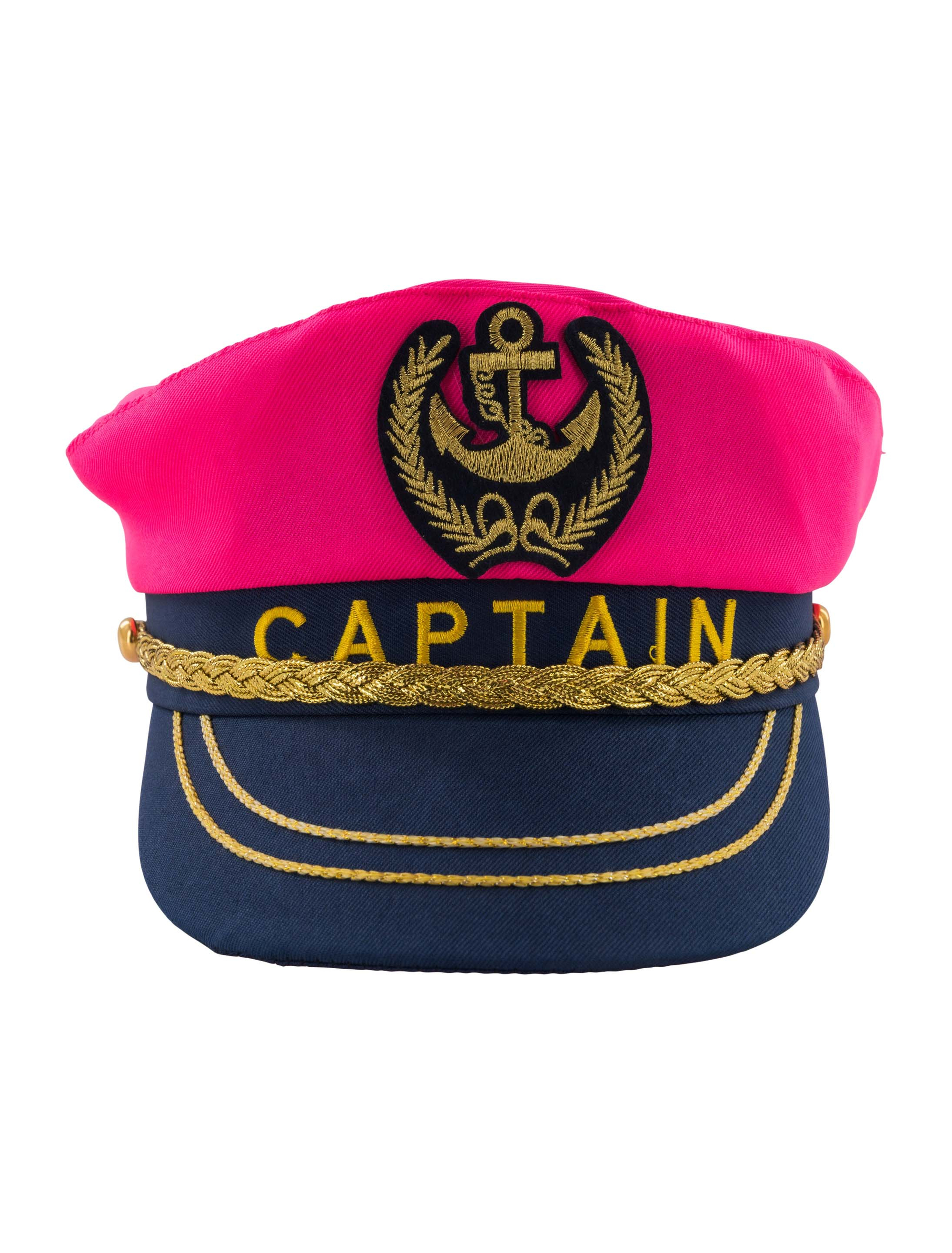 Kappe Captain pink/blau one size