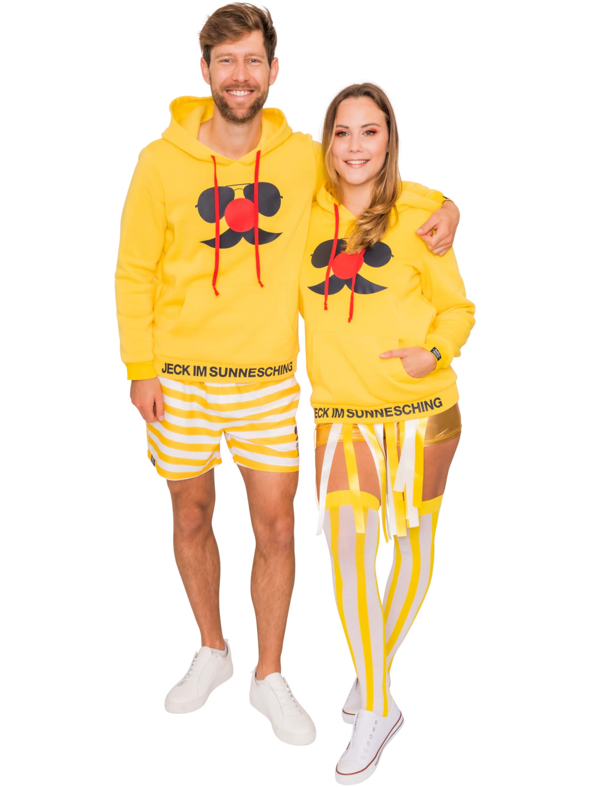 JIS Hoodie Unisex Jeck im Sunnesching gelb S/M