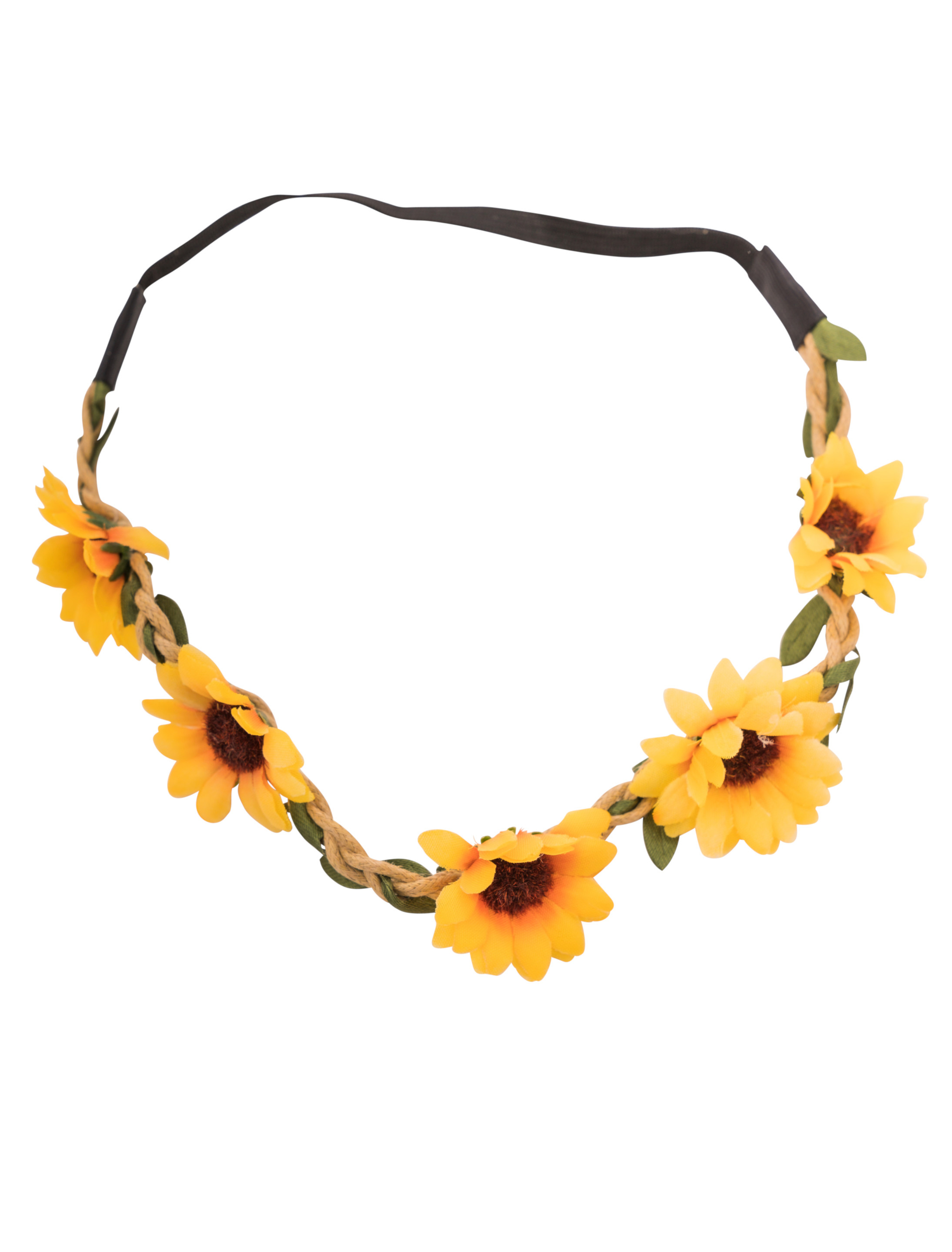 Haarband mit Sonnenblumen