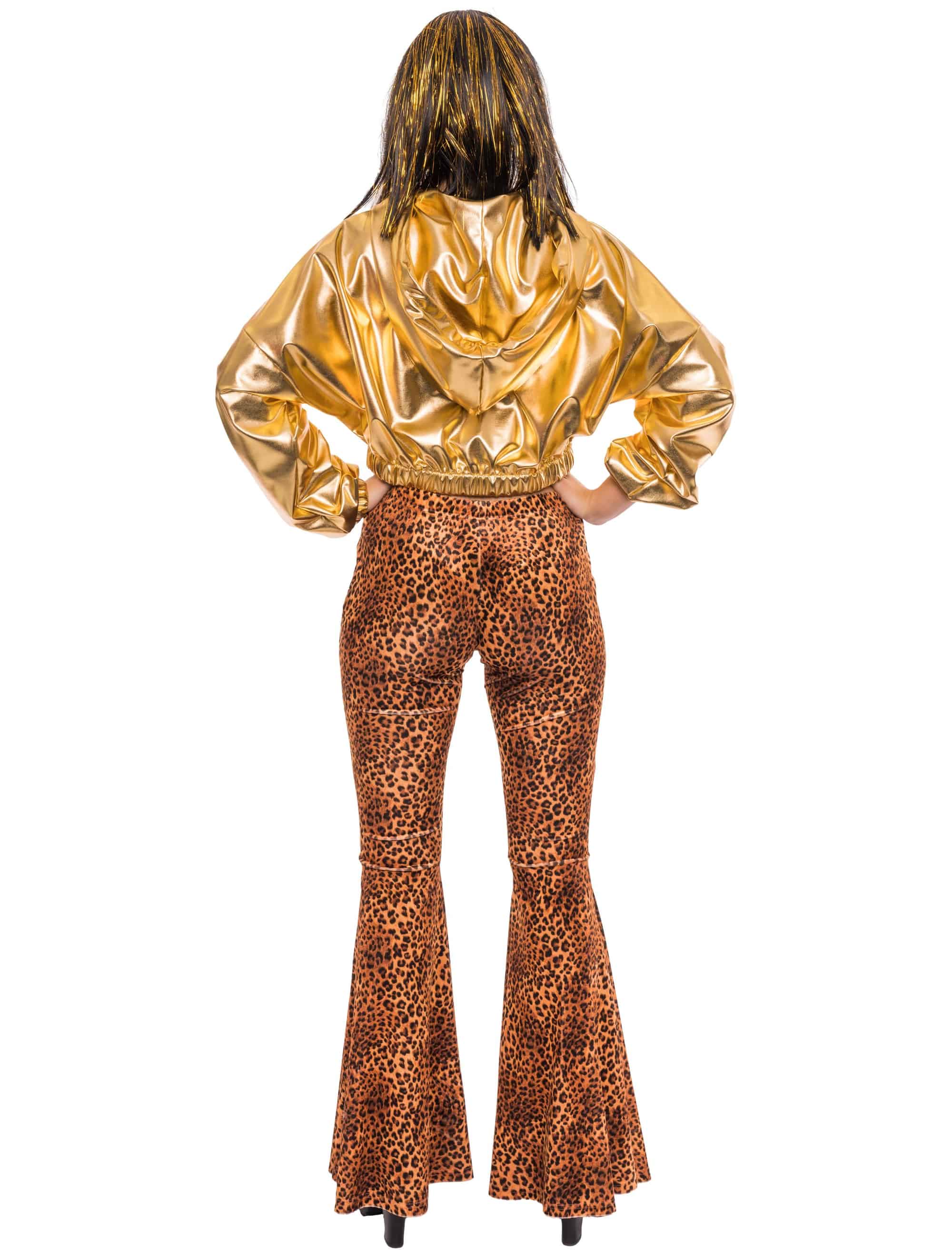 Hose Leopard Animal print braun S/M